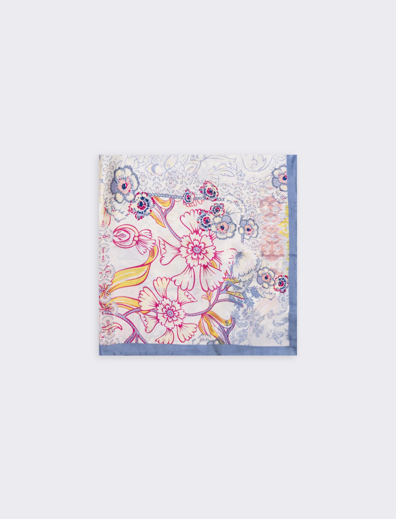 Foulard 70x70cm con fantasie uniche - Lilla - Image 2