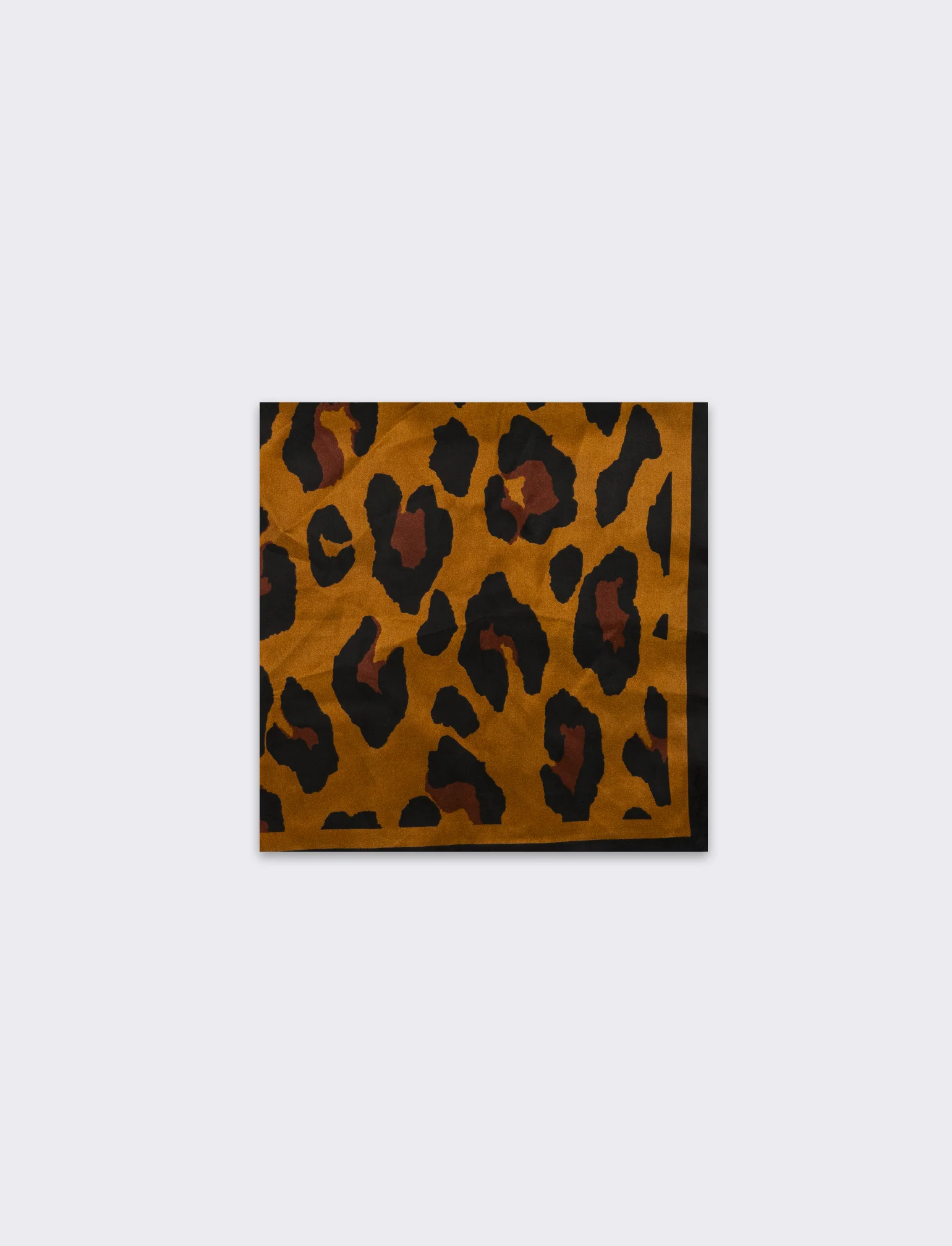 Foulard 70x70cm fantasie assortite - Leopardato - Image 2