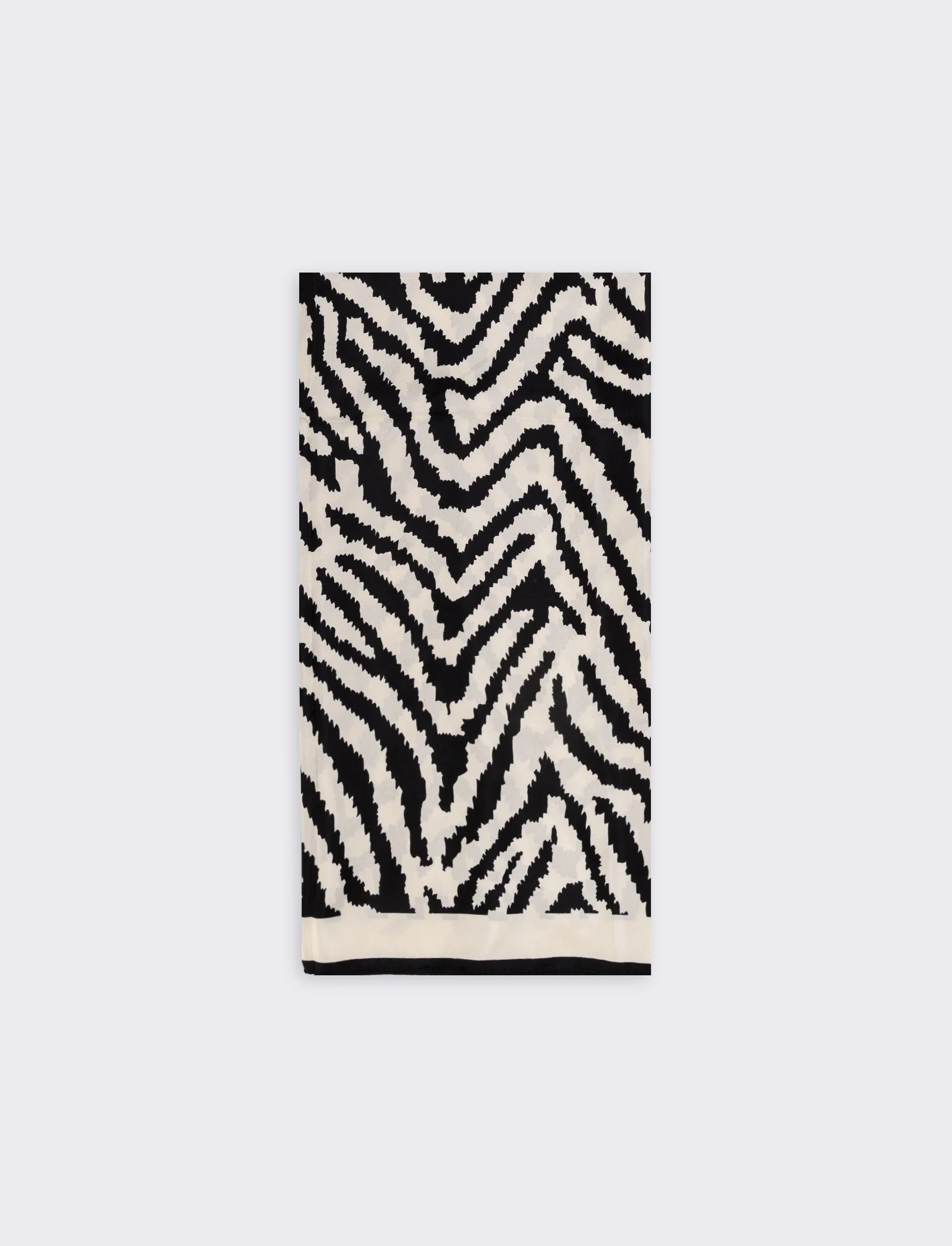 Foulard 90x90 cm con fantasie varie - Zebrato - Image 2