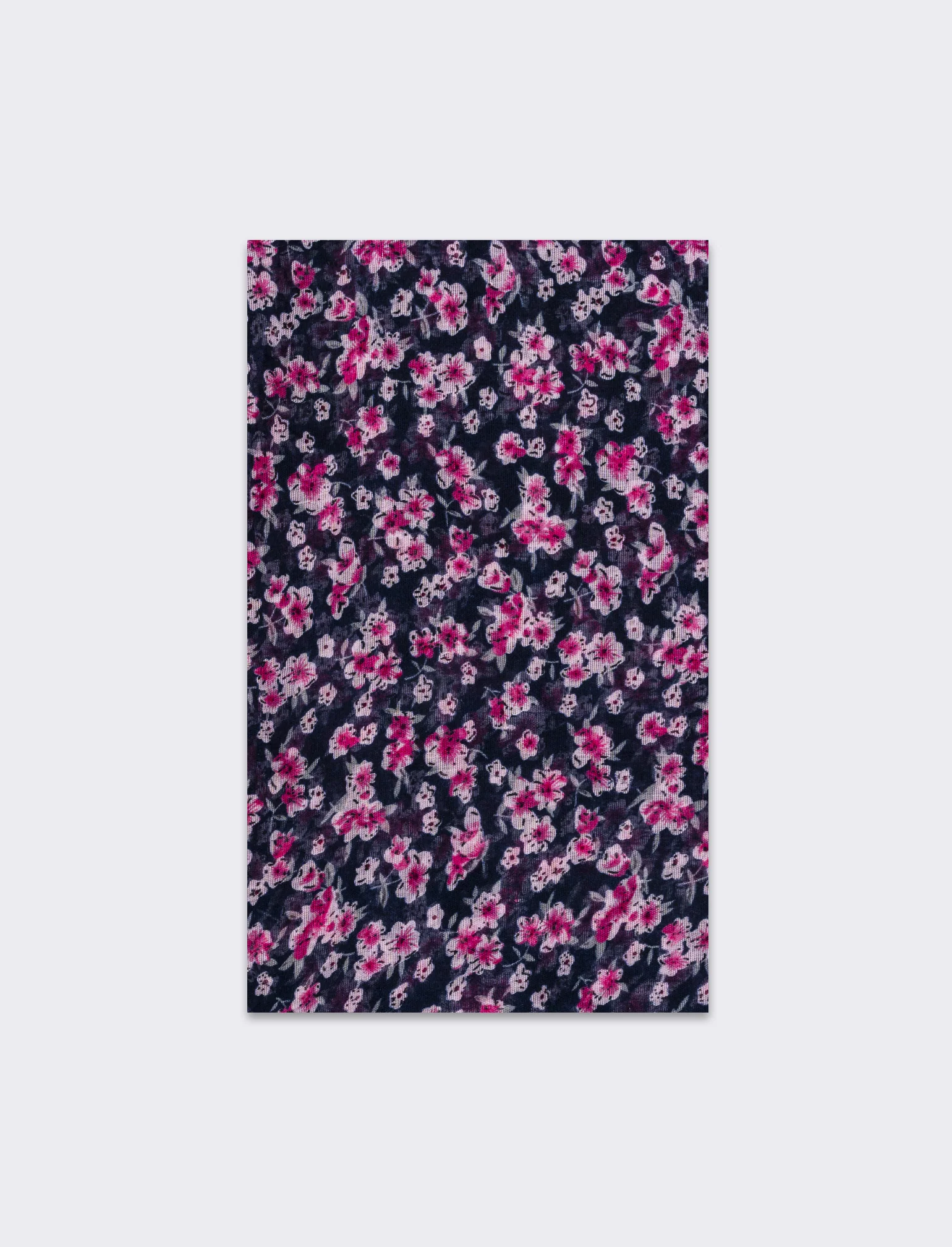 Foulard donna fiorellini - Blu - Image 2