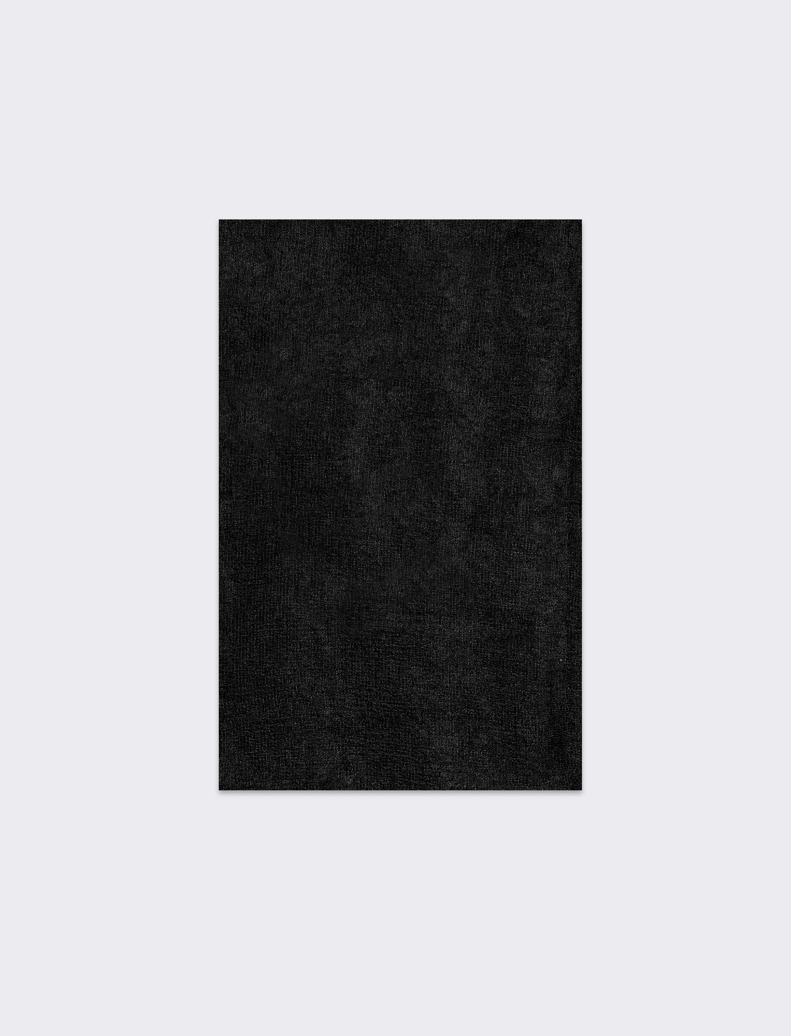 Foulard donna organza - Nero - Image 2