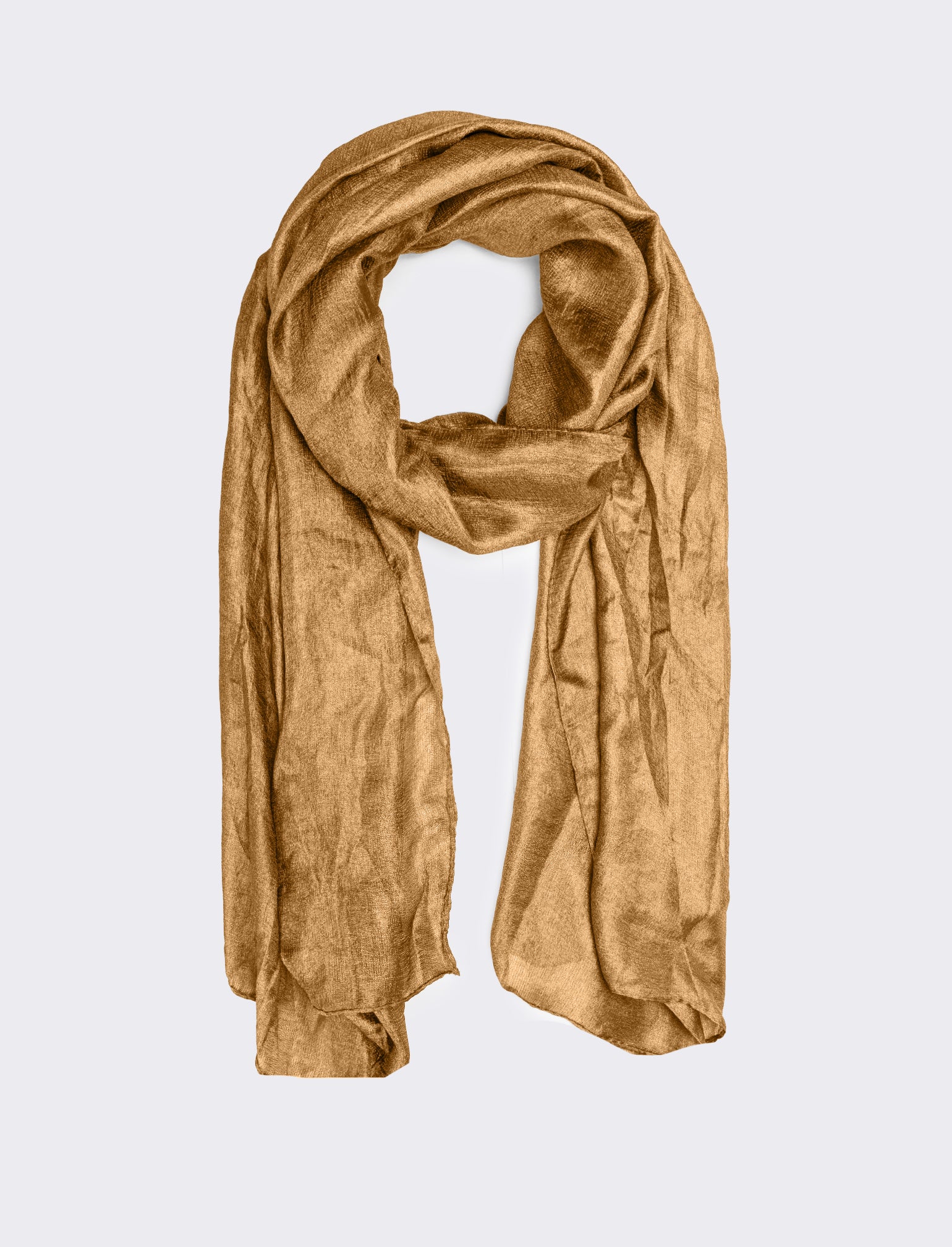 Foulard donna organza - Oro