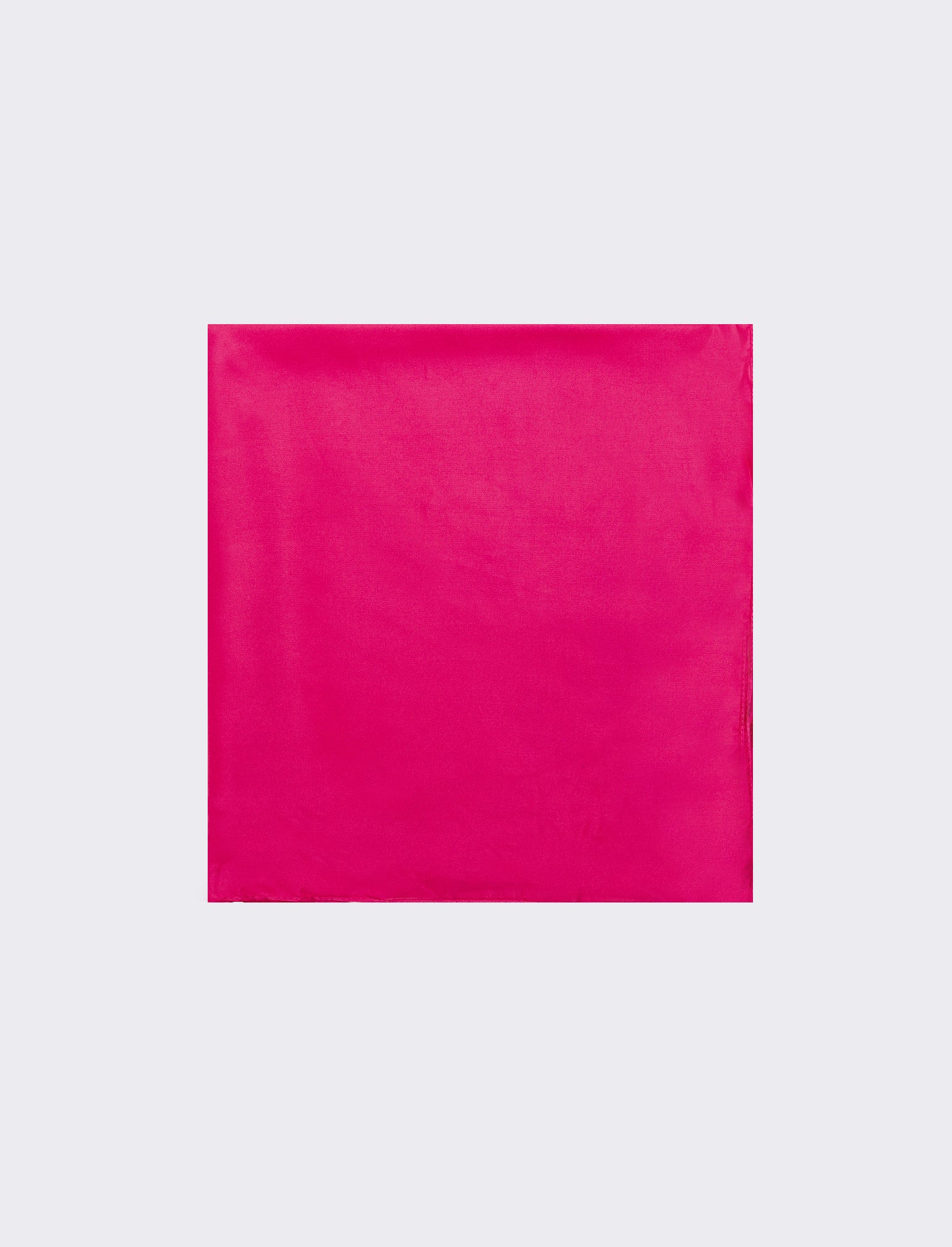 Foulard donna quadrato tinta unita 60 x 60 cm - Rosa - Image 2