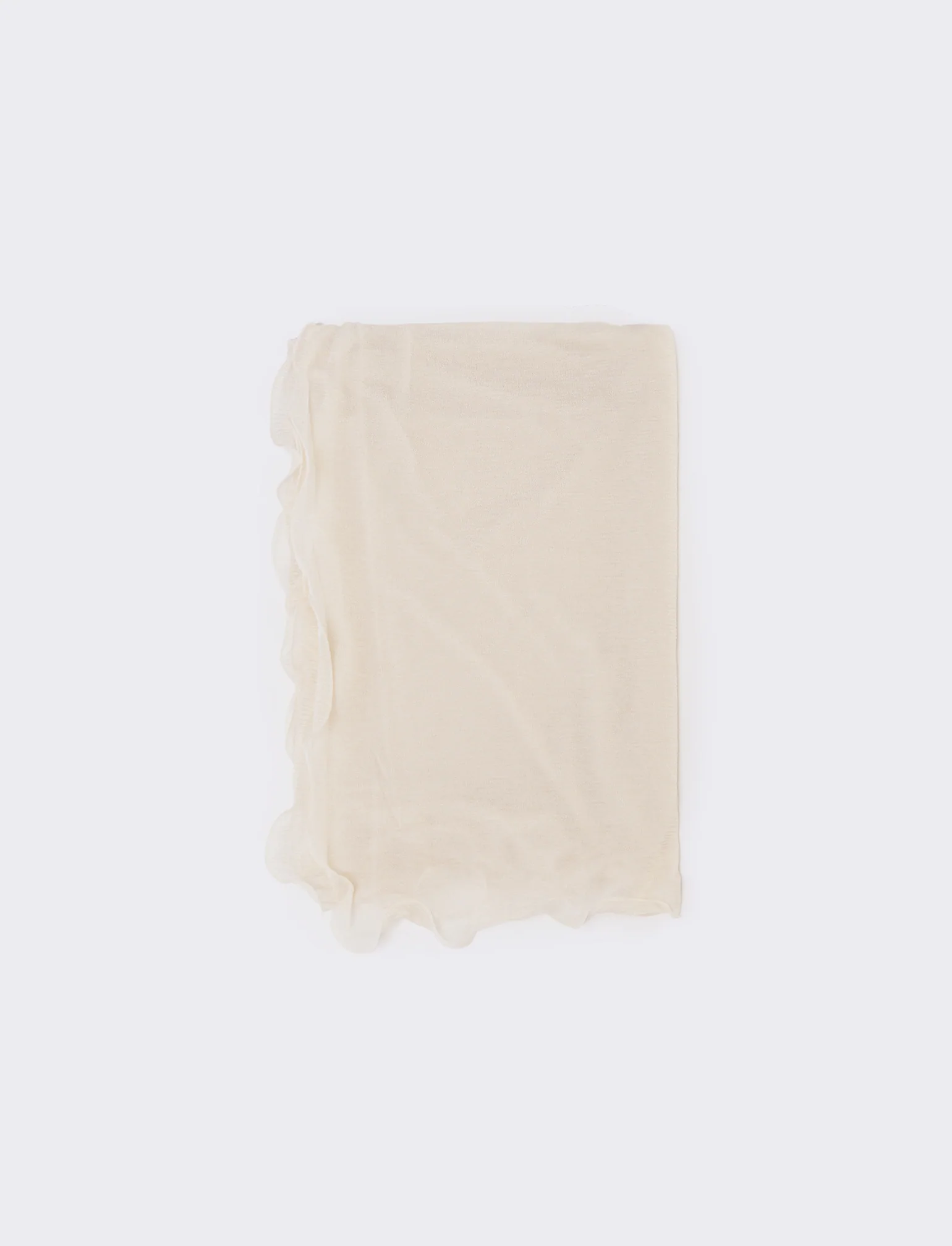 Foulard e stola in vari tessuti - Bianco - Image 2