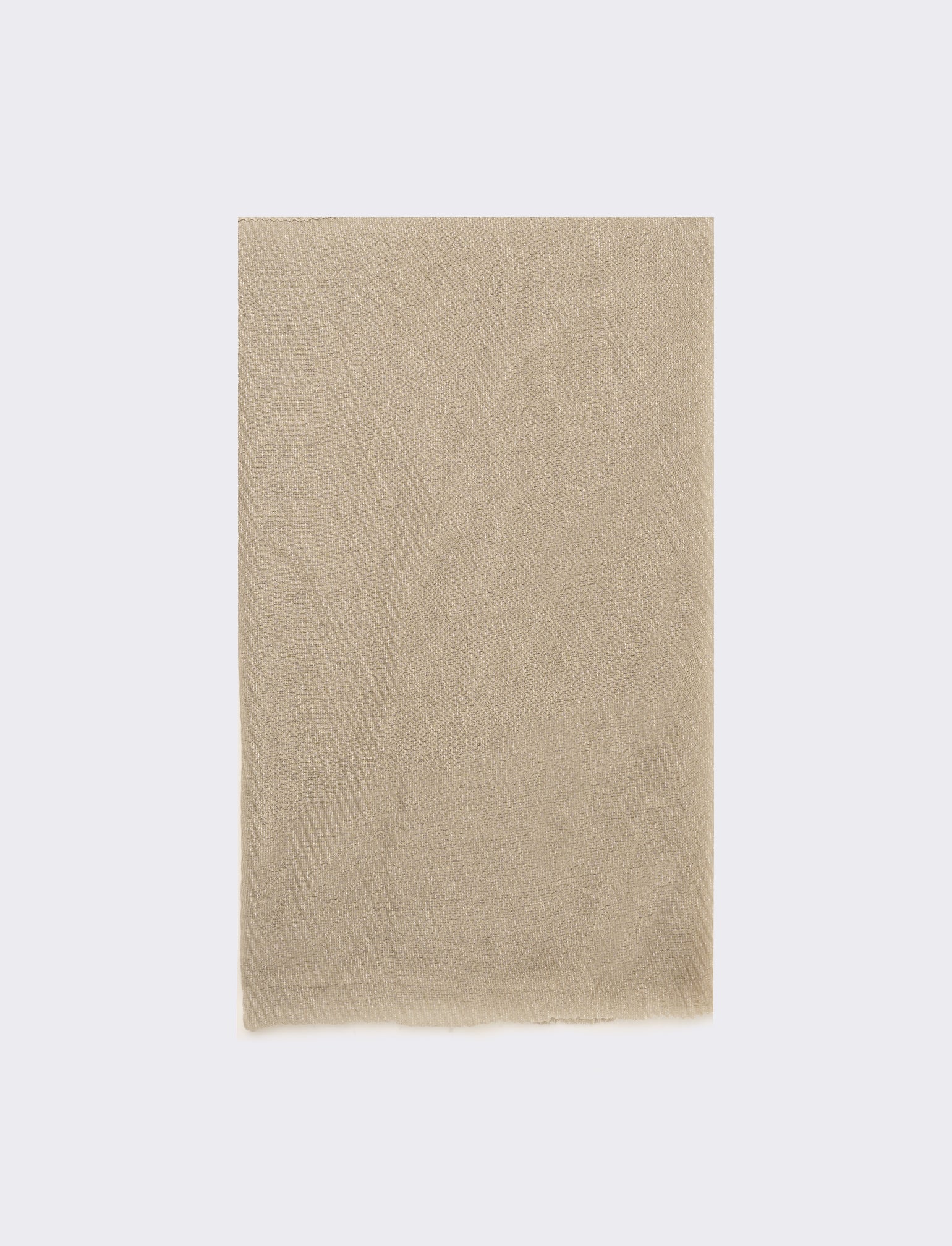 Foulard goffrato lurex - Grigio - Image 2