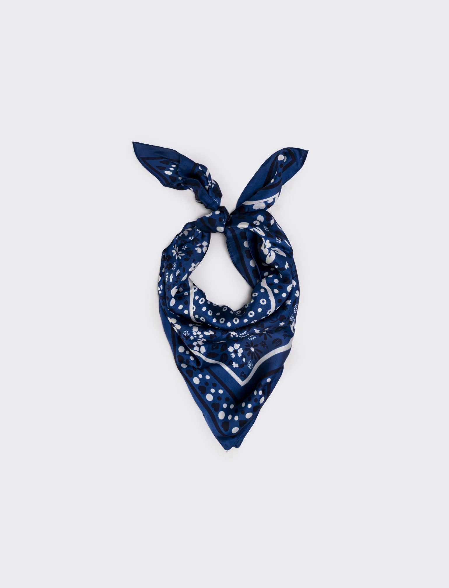Foulard in varie fantasie per donne - Blu