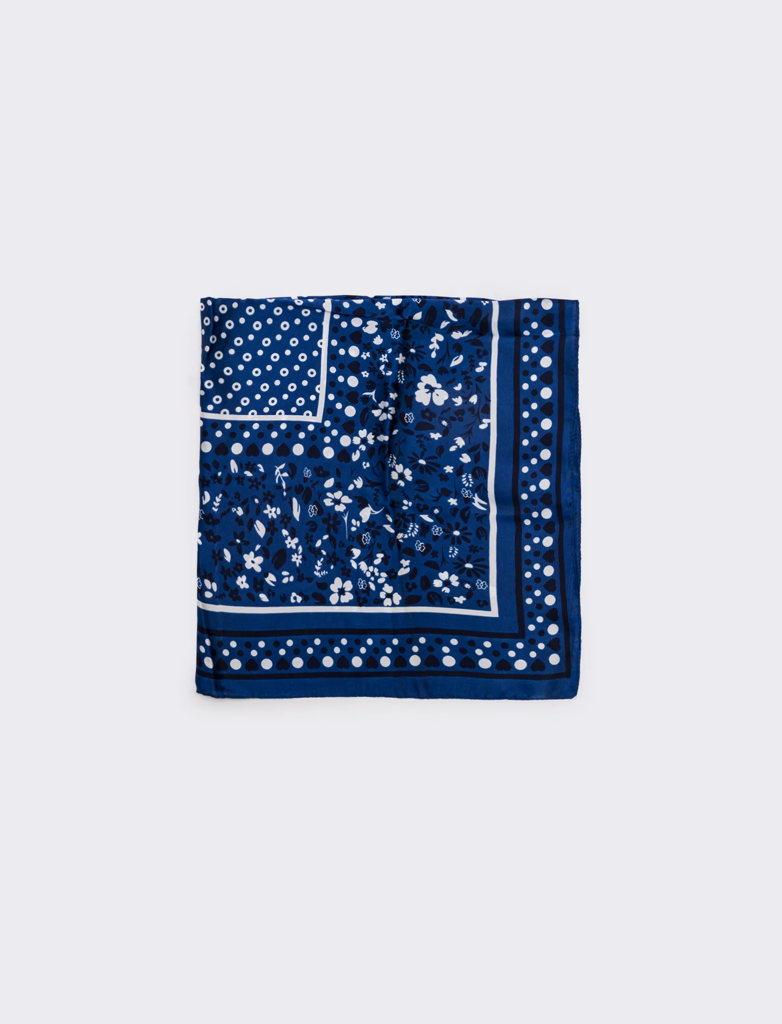 Foulard in varie fantasie per donne - Blu - Image 2