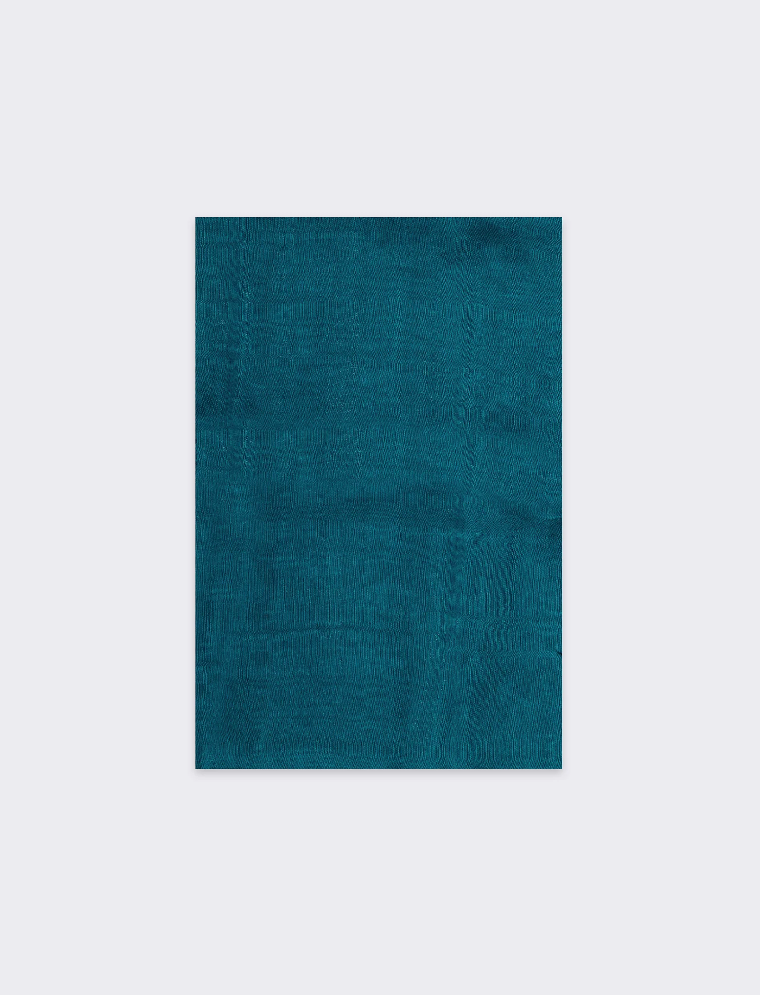 Foulard lucido unito donna - Verde petrolio - Image 2
