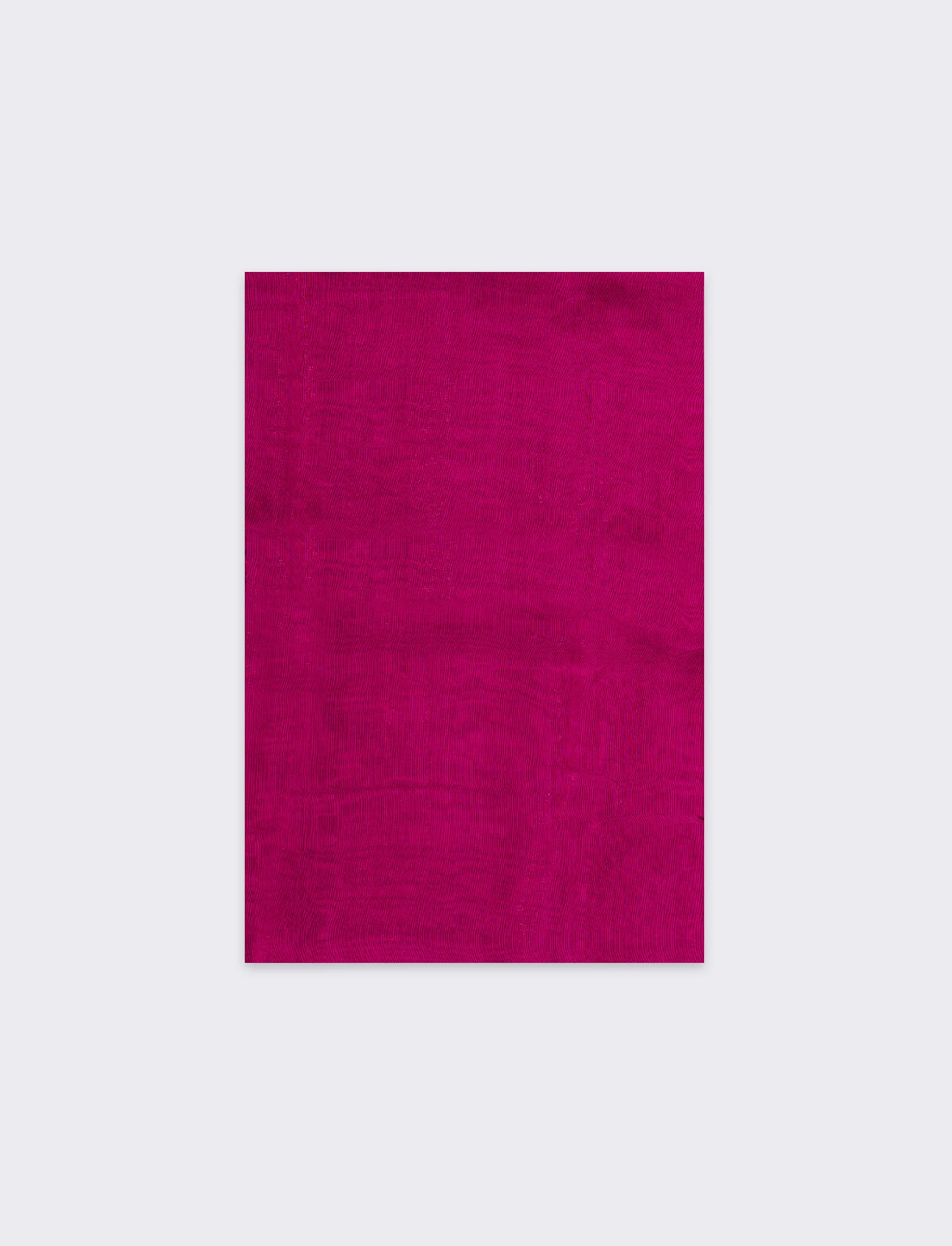 Foulard lucido unito donna - Viola prugna - Image 2