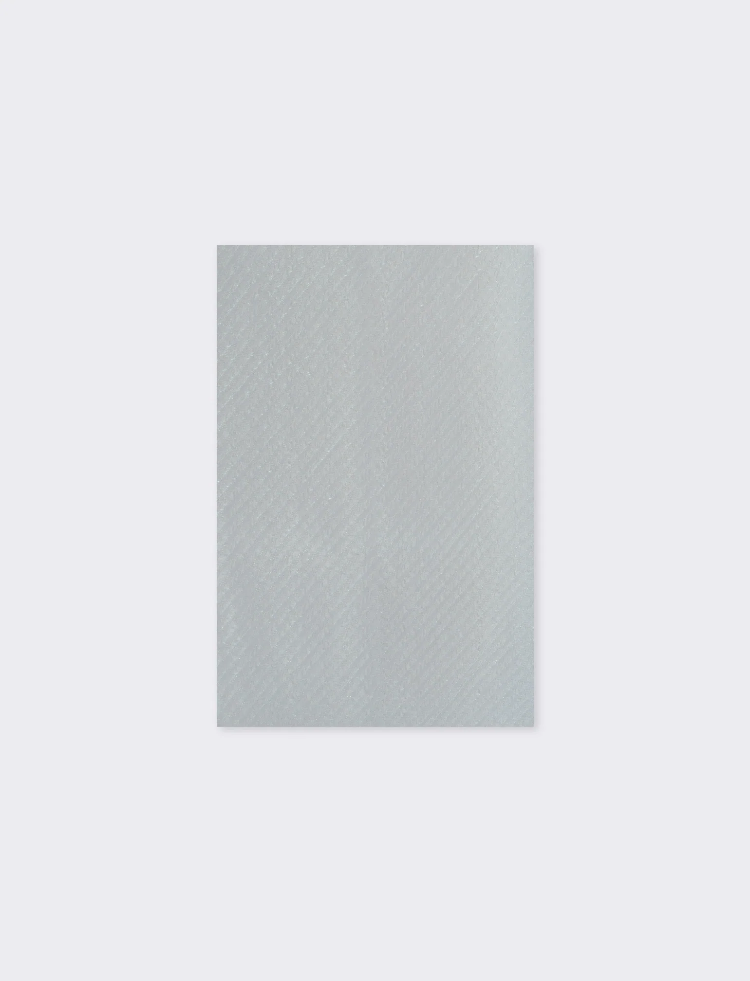 Foulard plissettato metallizzato - Bianco - Image 2