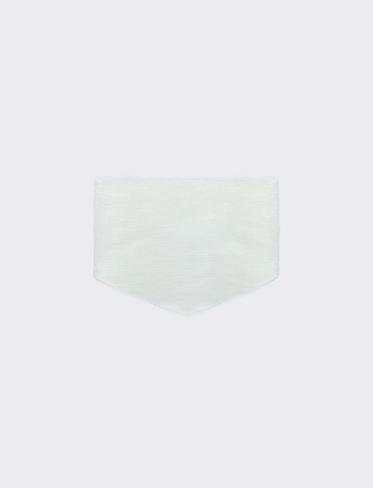 Foulard Quadrato Unito Elegante - Bianco - Image 2
