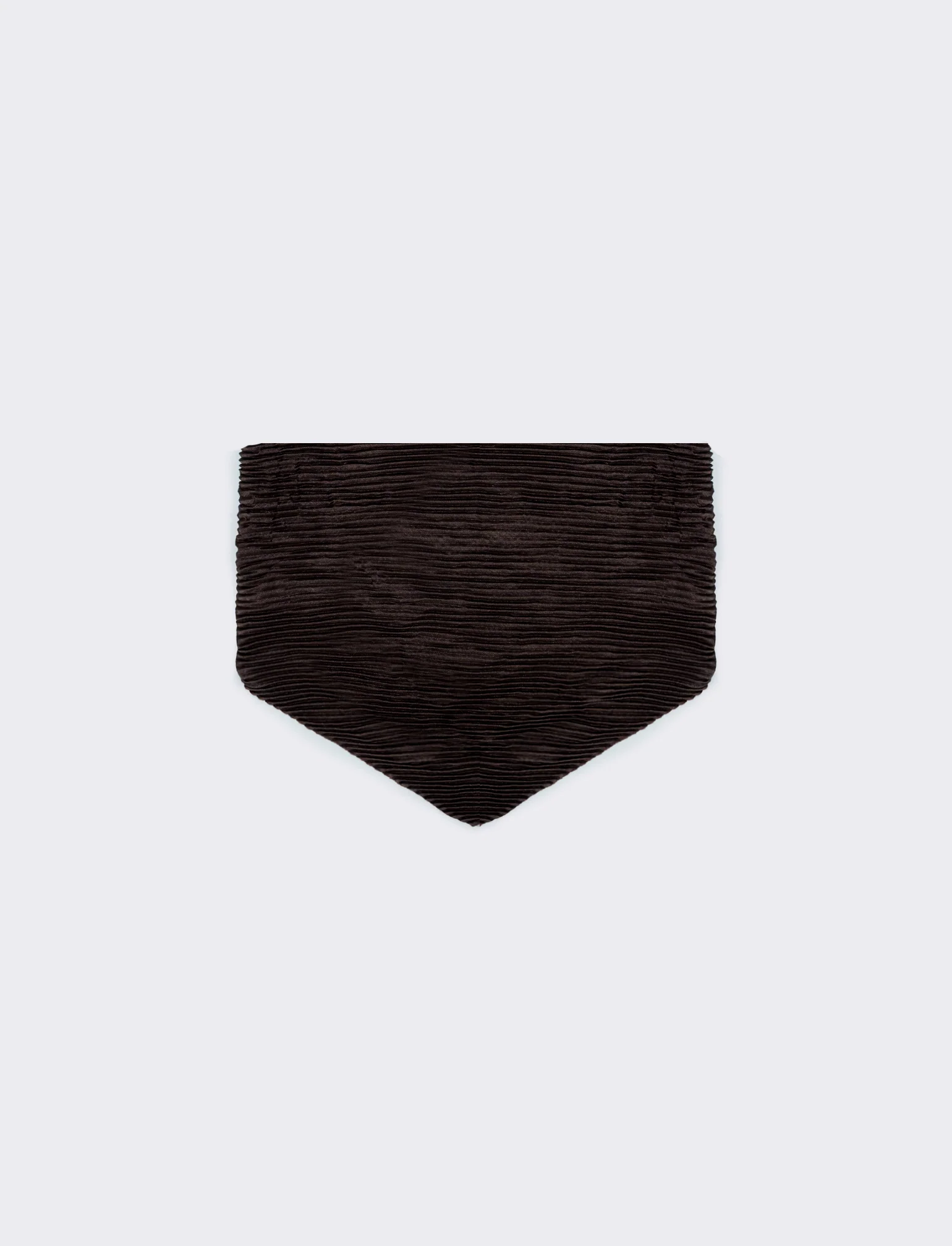 Foulard Quadrato Unito Elegante - Marrone - Image 2