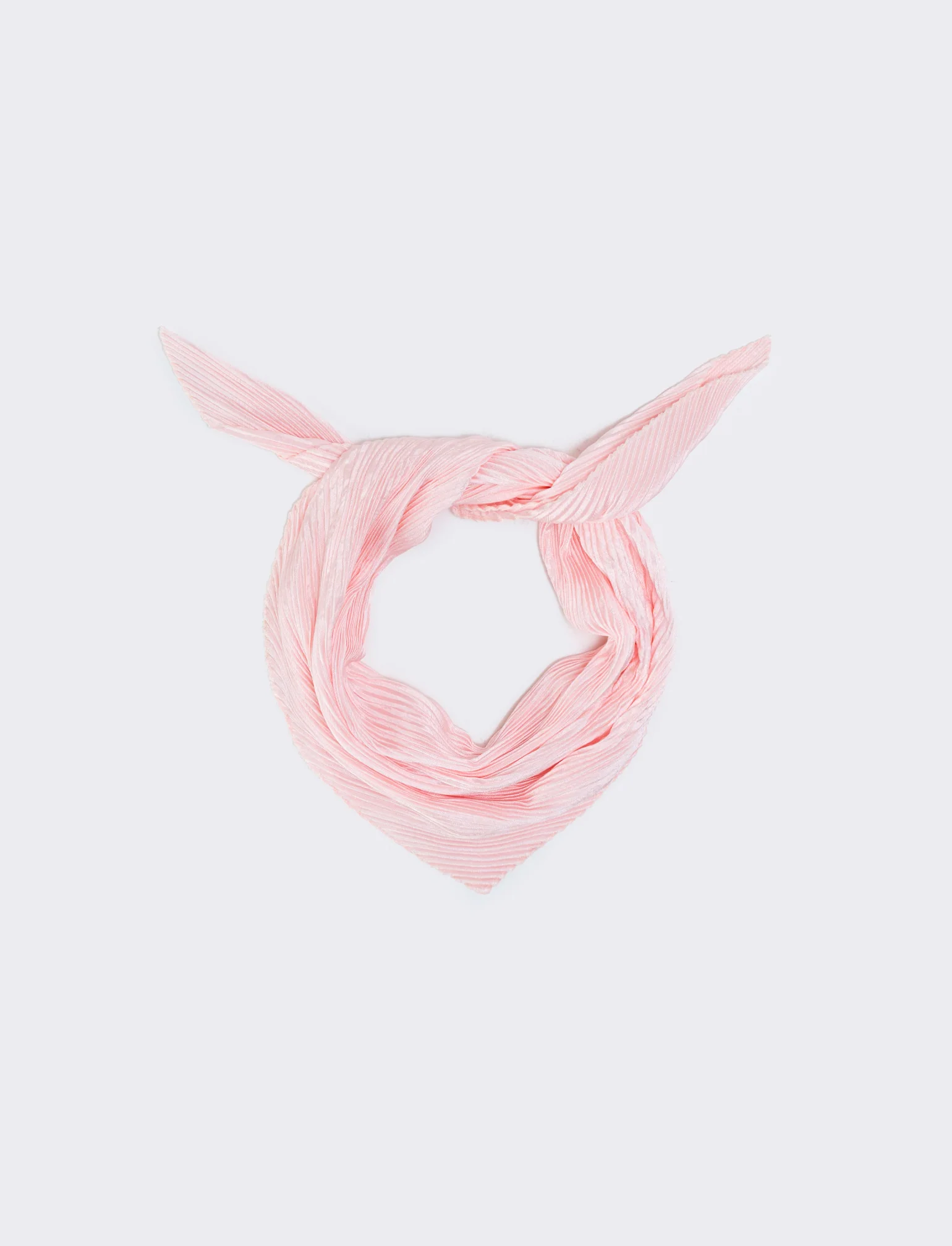 Foulard Quadrato Unito Elegante - Rosa