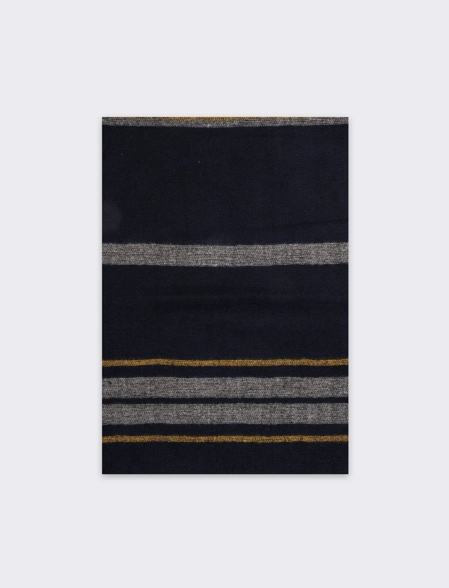 Foulard righe larghe uomo - Blu - Image 2