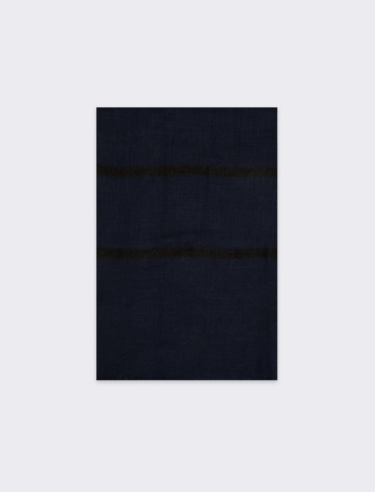 Foulard righe uomo - Denim - Image 2