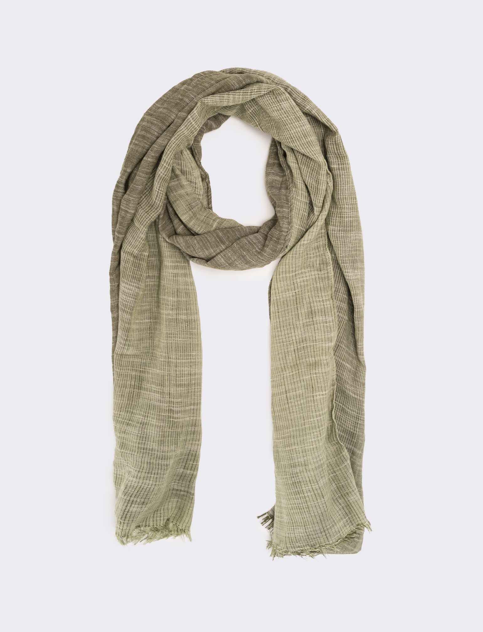 Foulard uomo bicolor - Verde
