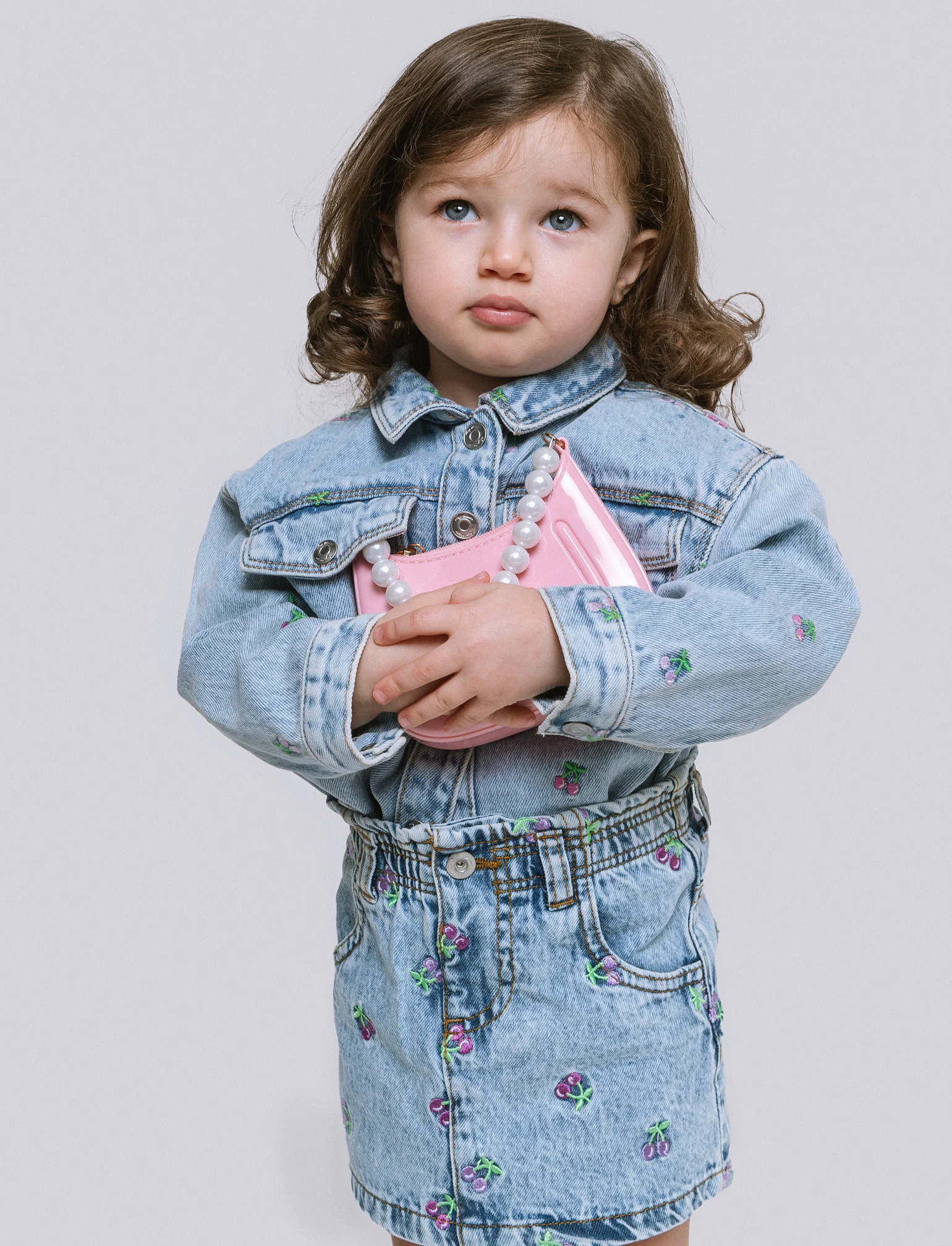 Giacca camicia in denim da neonata - Denim - Image 2
