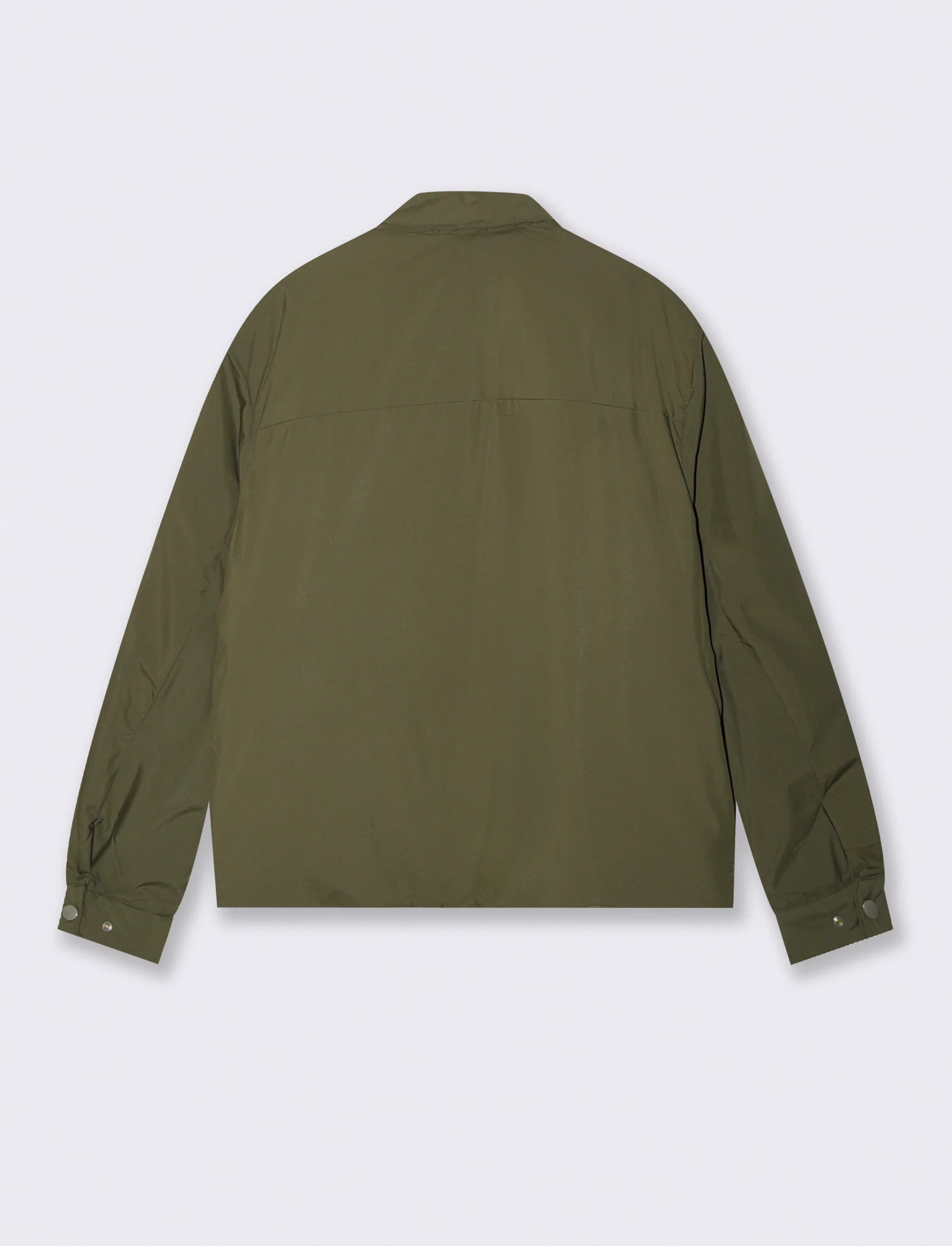 GIACCA GIUBBOTTO CON TASCHE A CERNIERA - Verde oliva - Image 2