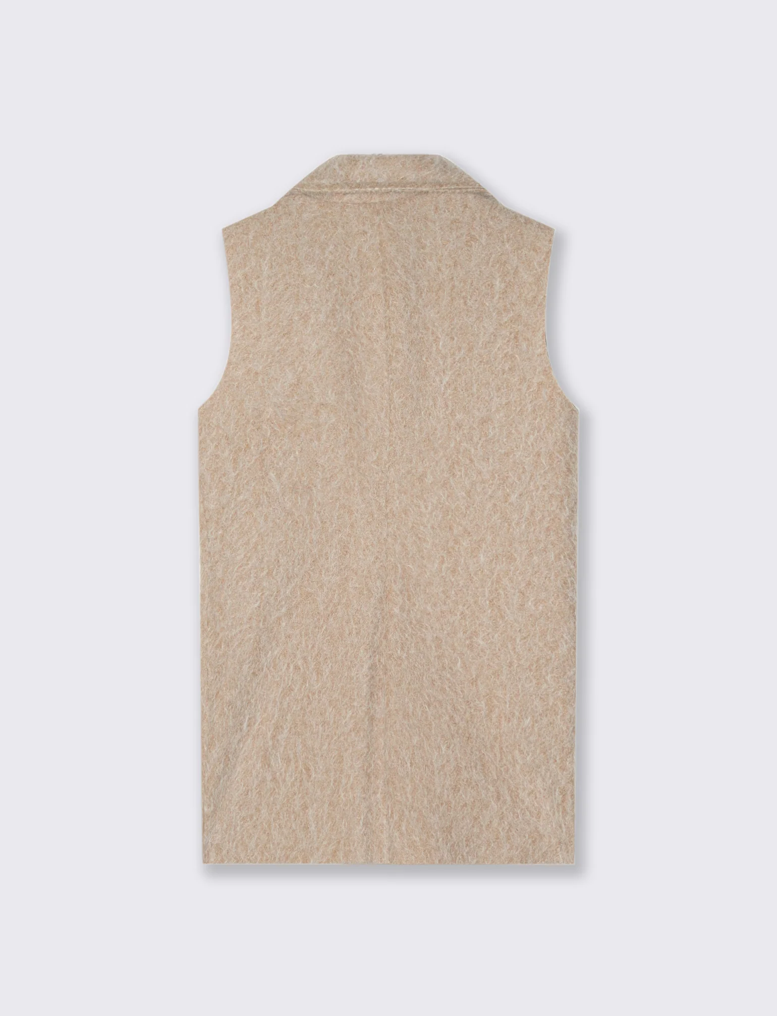 giacca smanicata - Beige - Image 2