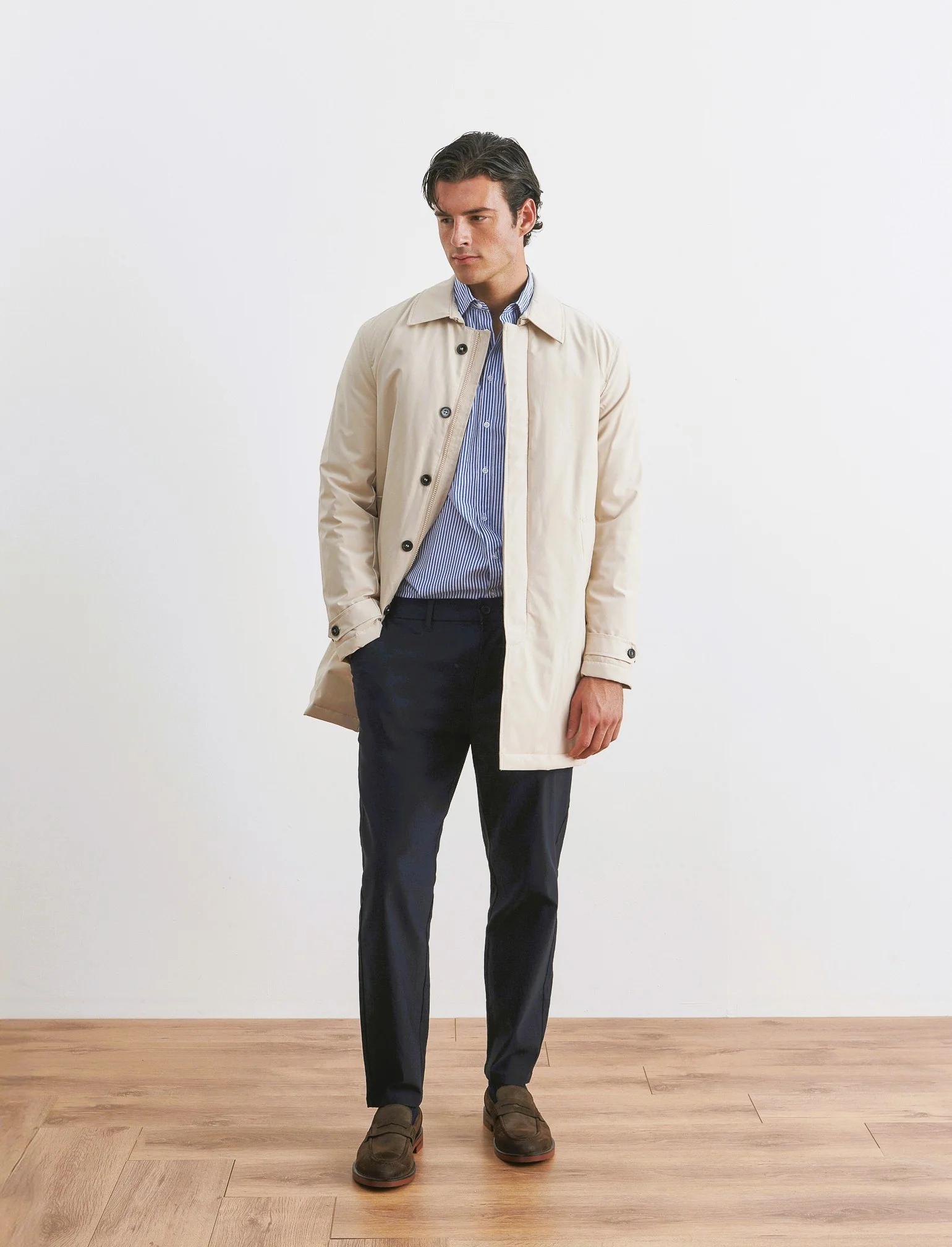 GIACCONE CABAN - Beige
