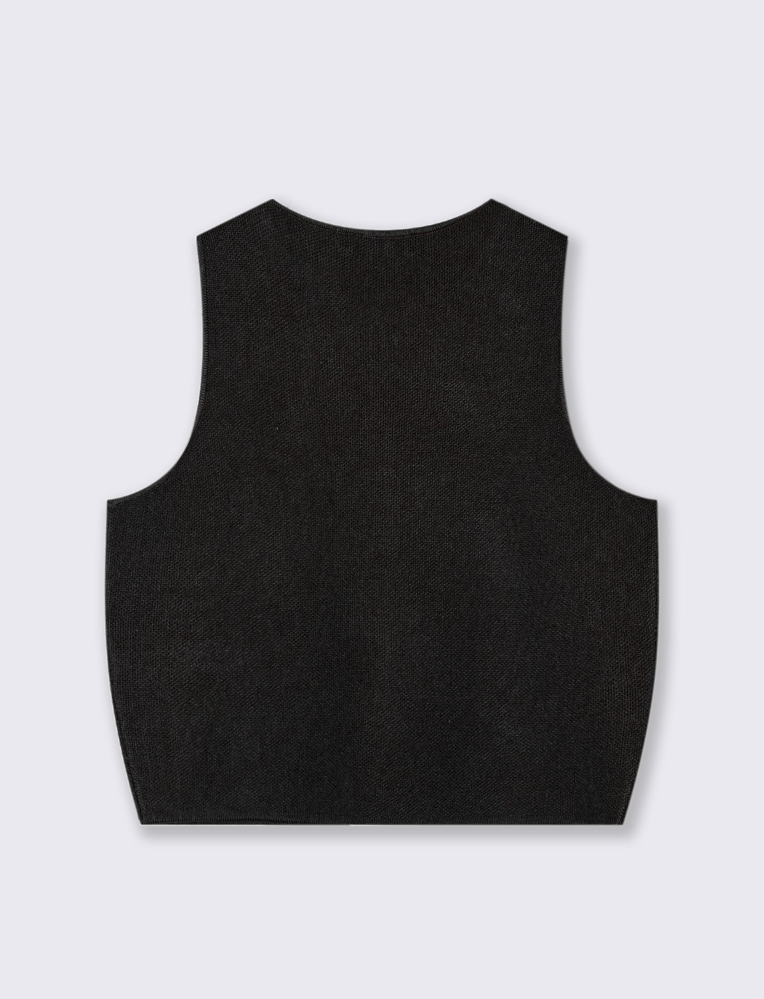 GILET CON BOTTONI GIOIELLO - Nero - Image 2