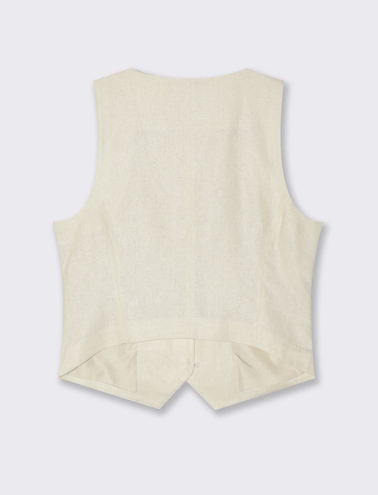 Gilet da donna - Beige corda - Image 5