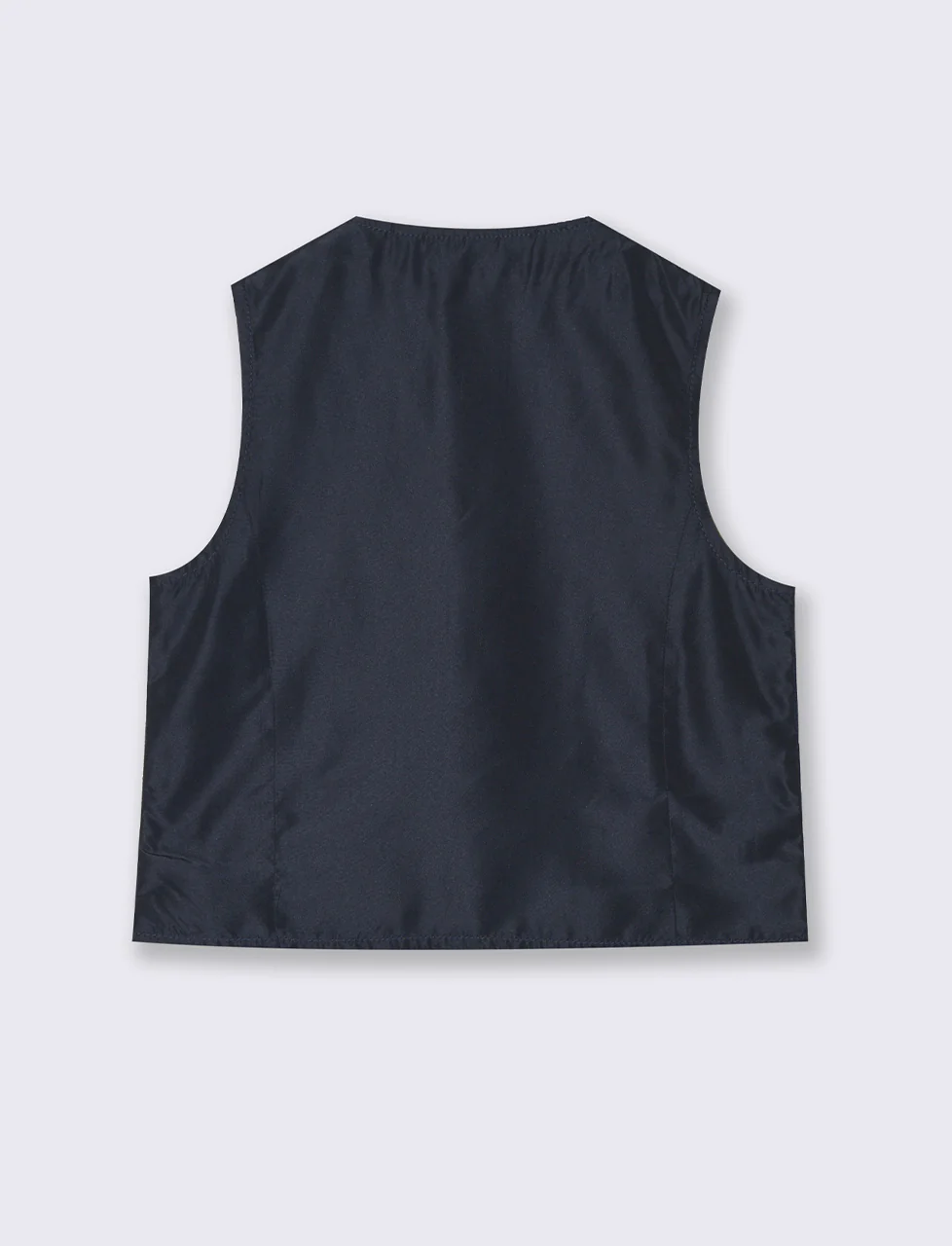 Gilet in maglia blu da bambino - Blu - Image 2
