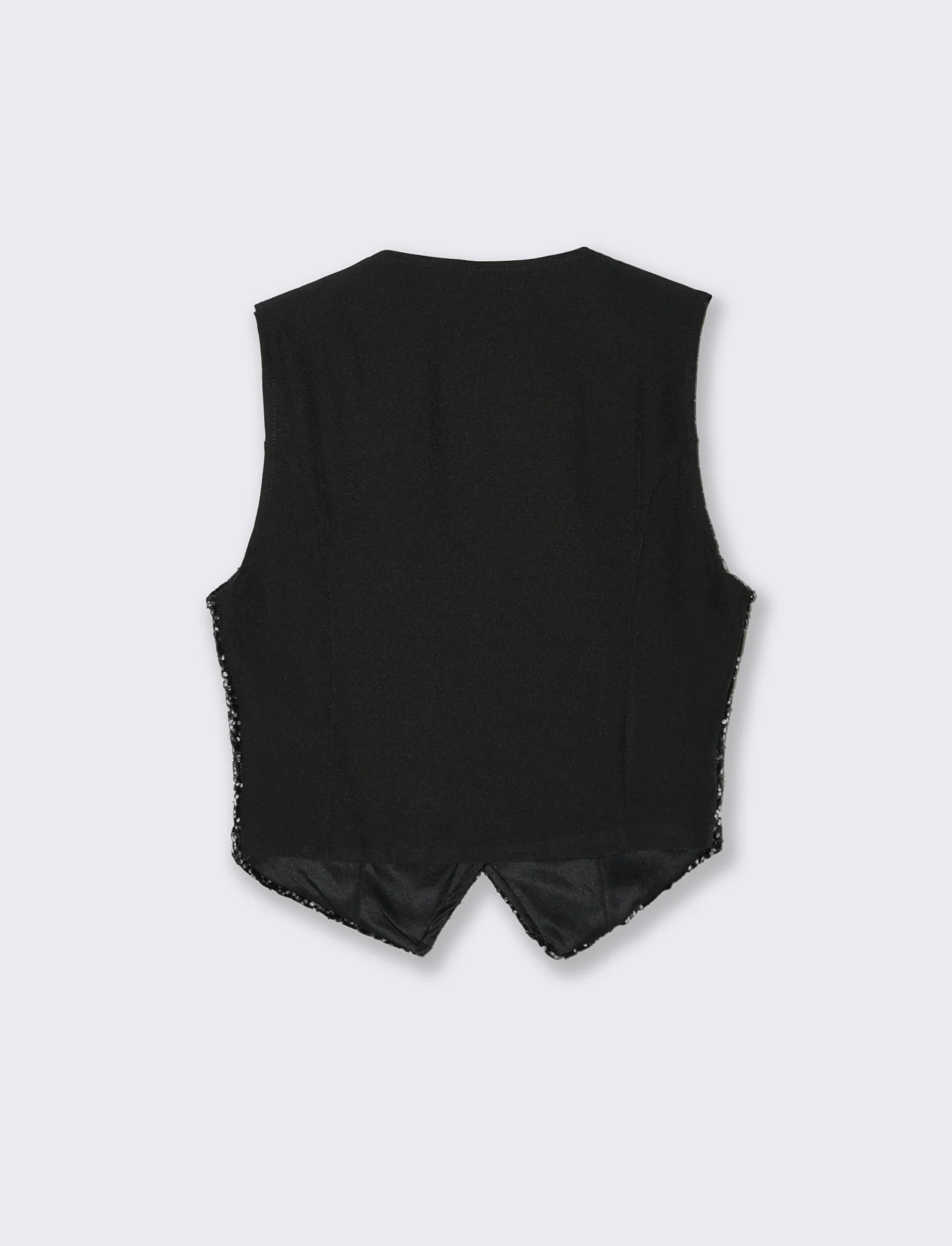 Gilet in paillettes - Argento - Image 2