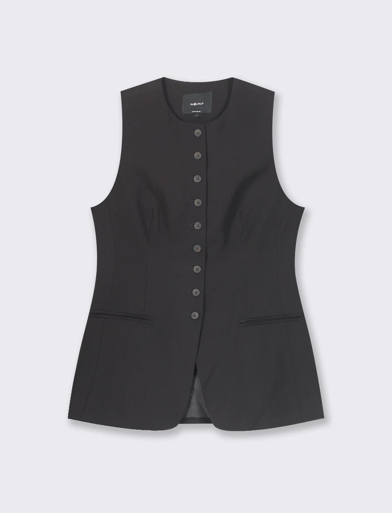 GILET LUNGO - Nero - Image 2