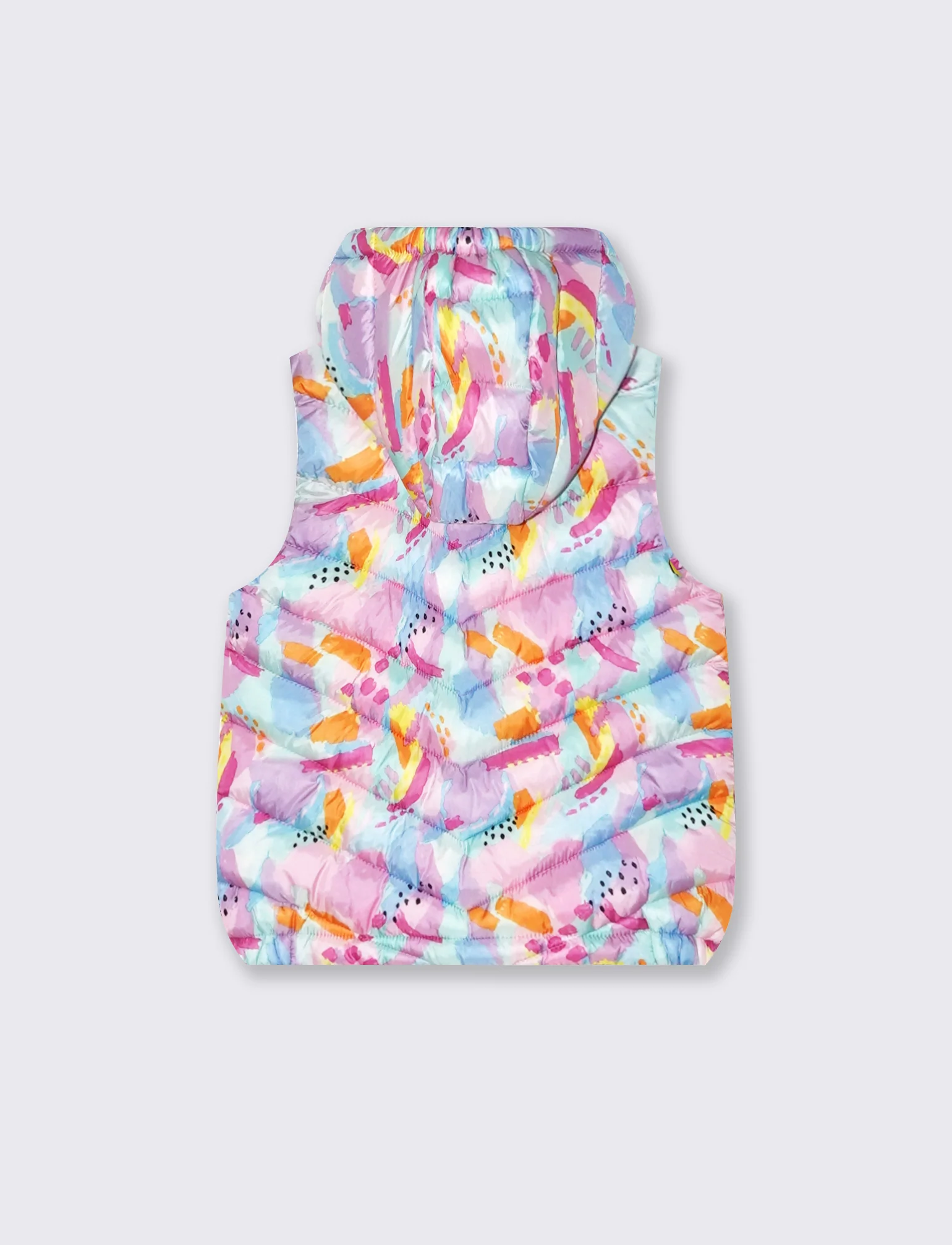 Gilet trapuntato leggero. da bambina - Rosa - Image 2