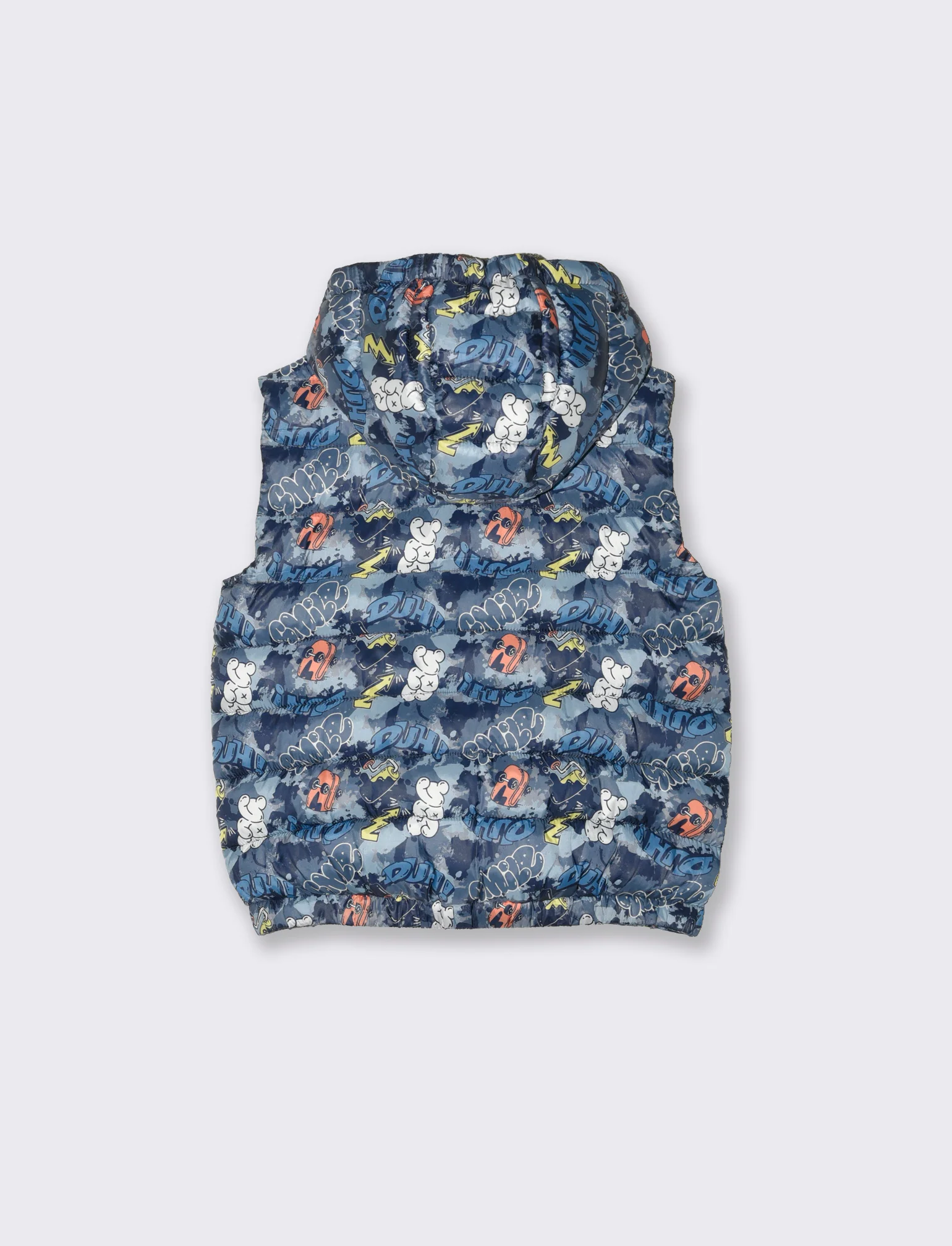 Gilet trapuntato leggero da bambino - Fantasia - Image 4