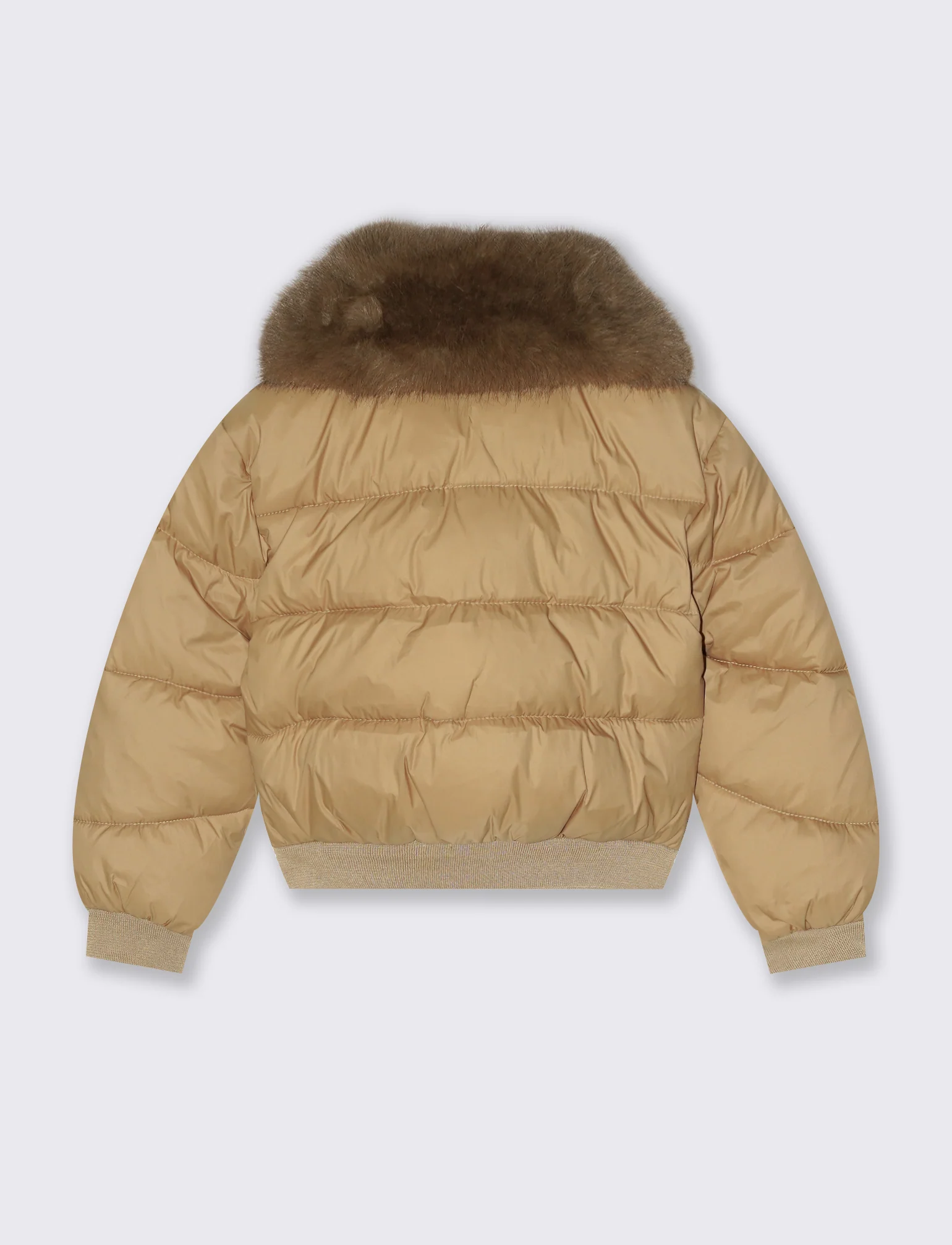 Giubbino imbottito bambina - Beige - Image 5