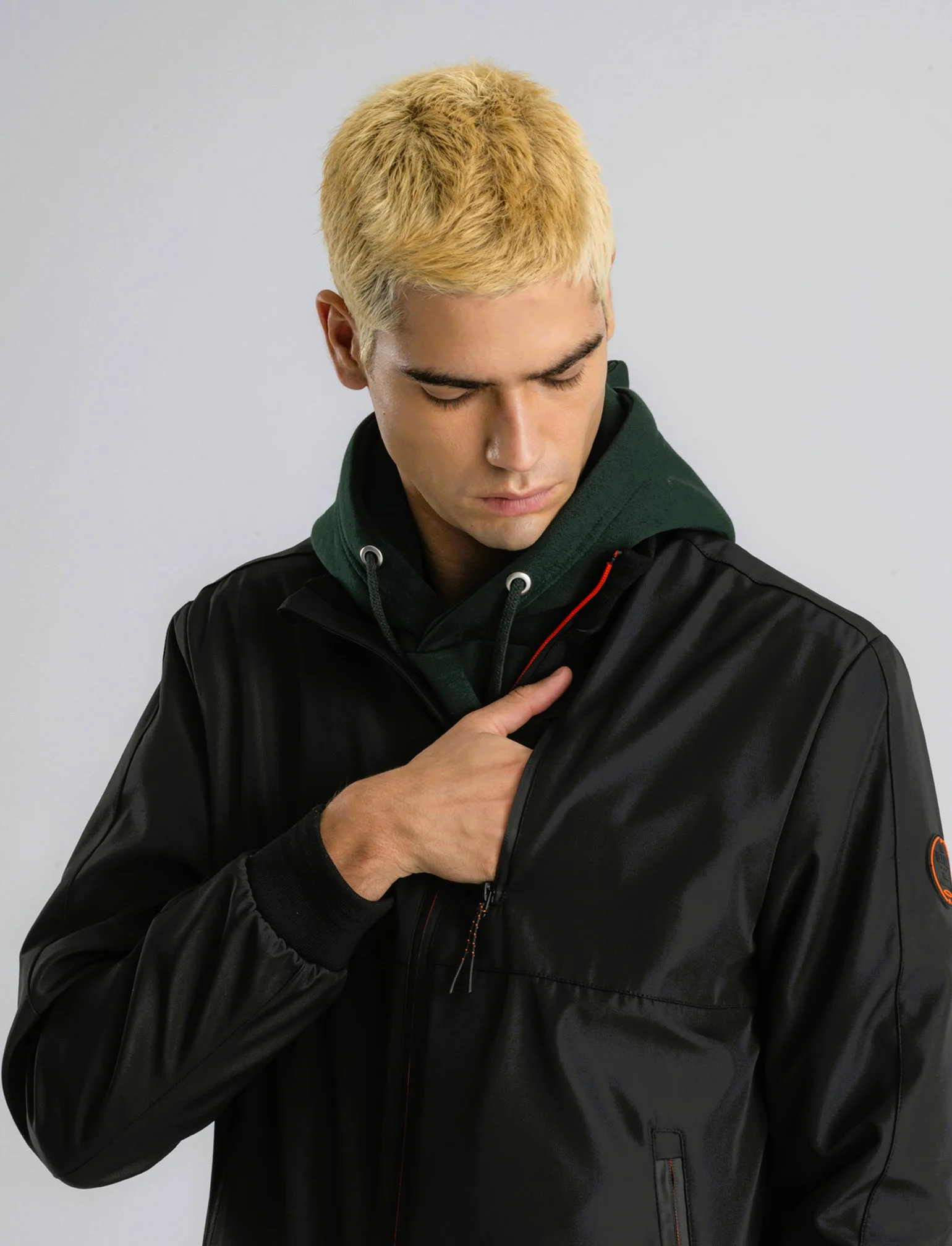 GIUBBOTTO ANTIVENTO - Nero - Image 3