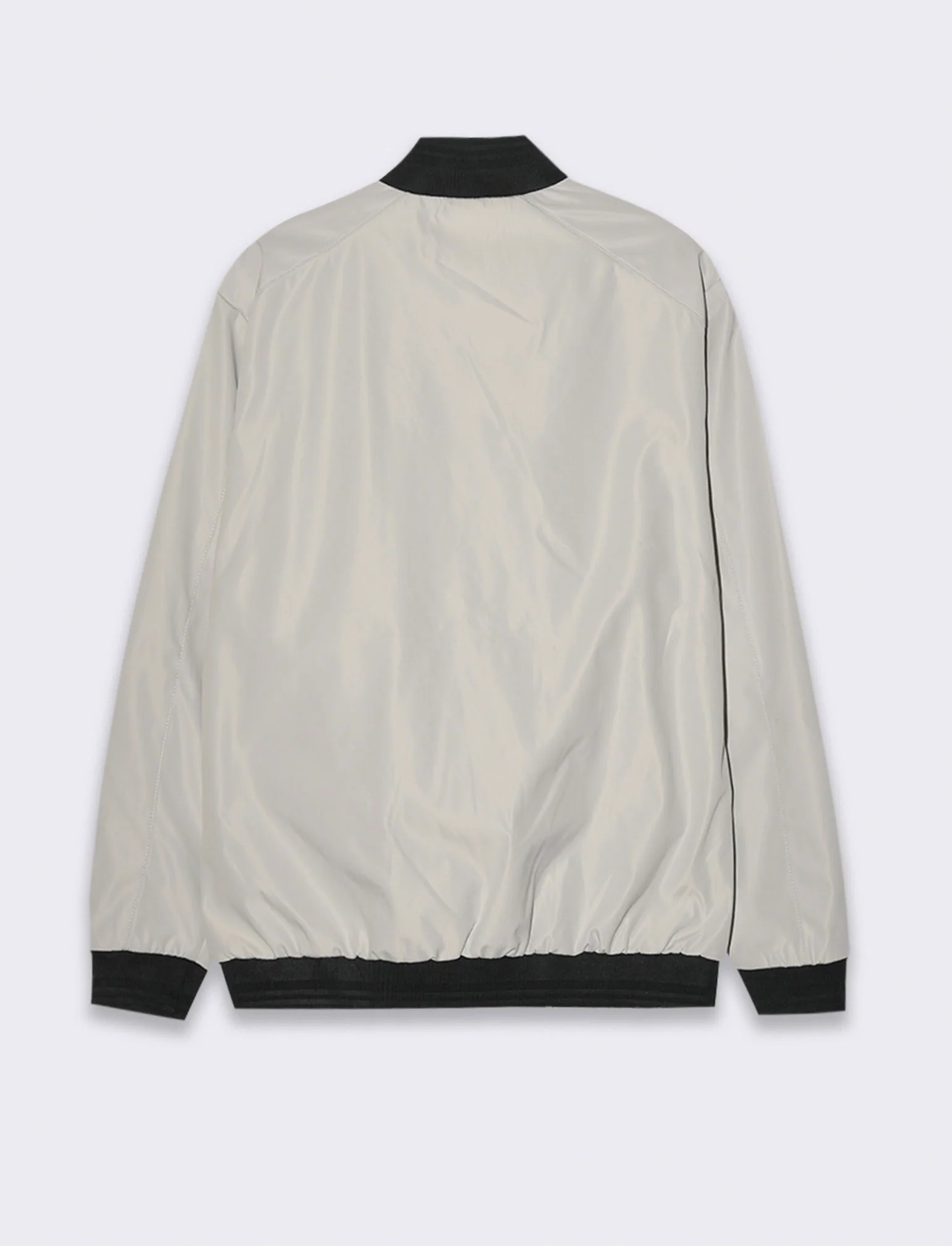 Giubbotto antivento sportivo da uomo - Grigio ghiaccio - Image 4