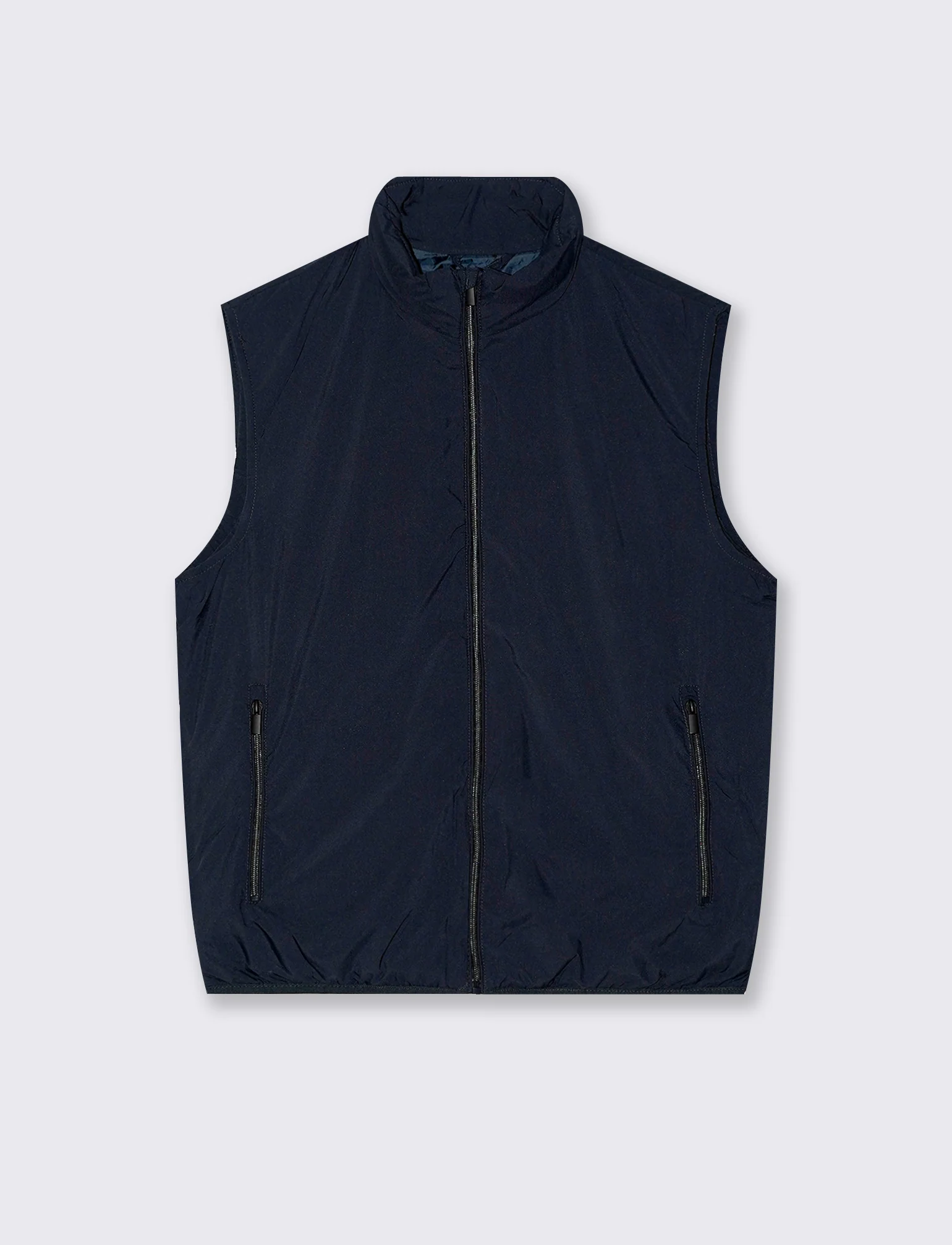 GIUBBOTTO BASIC SMANICATO - Blu