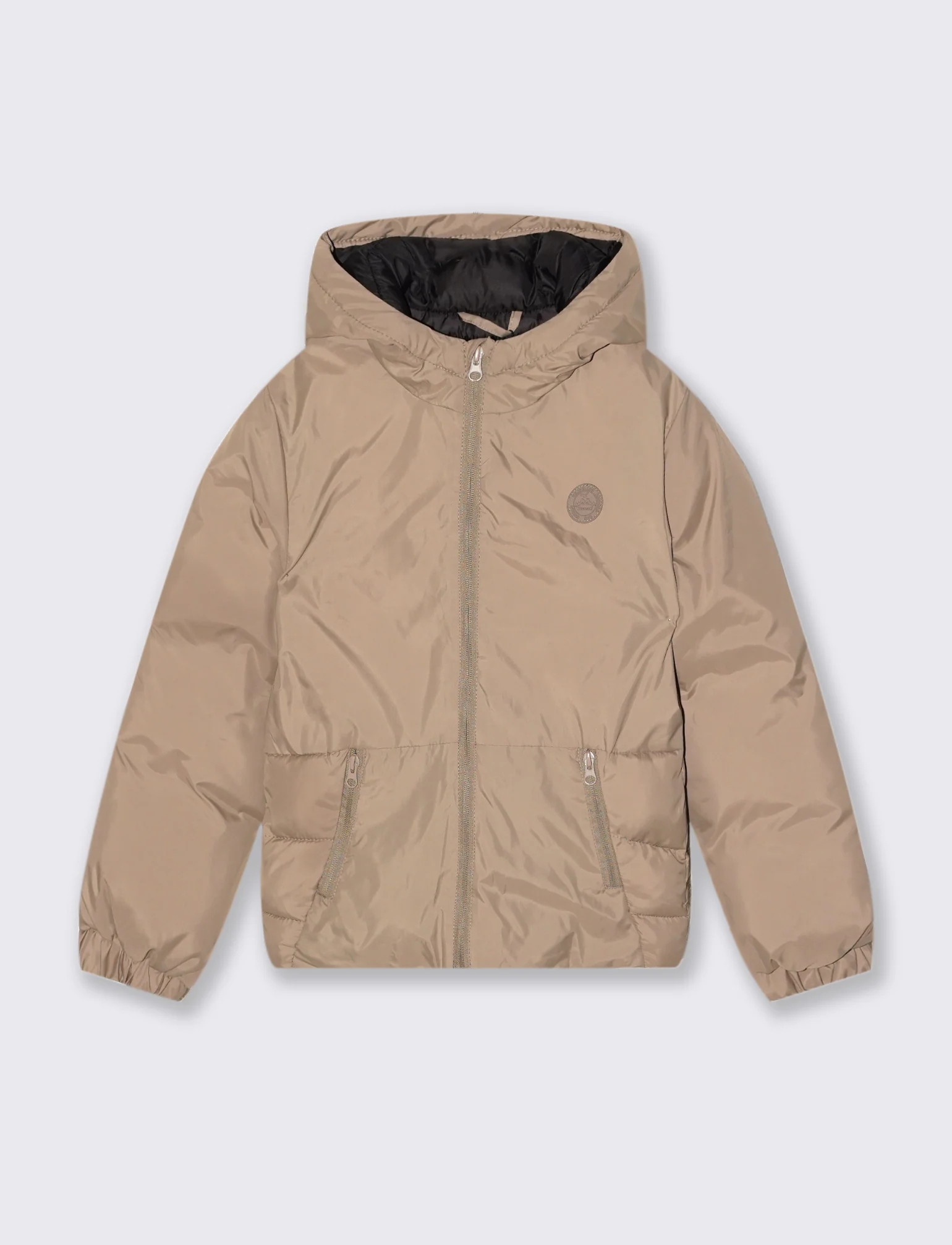 GIUBBOTTO CON CAPPUCCIO - Beige