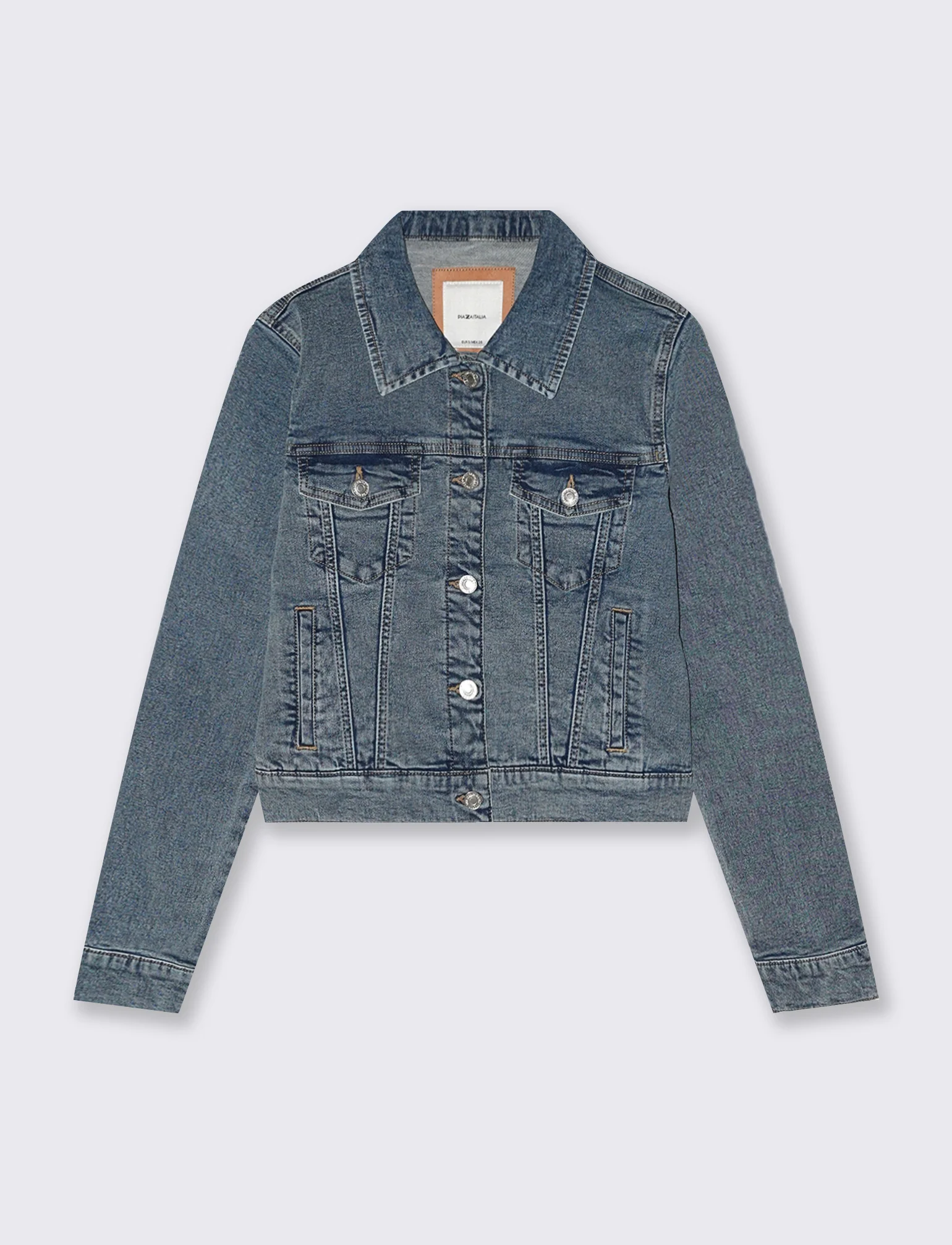 Giubbotto in jeans slim fit - Denim