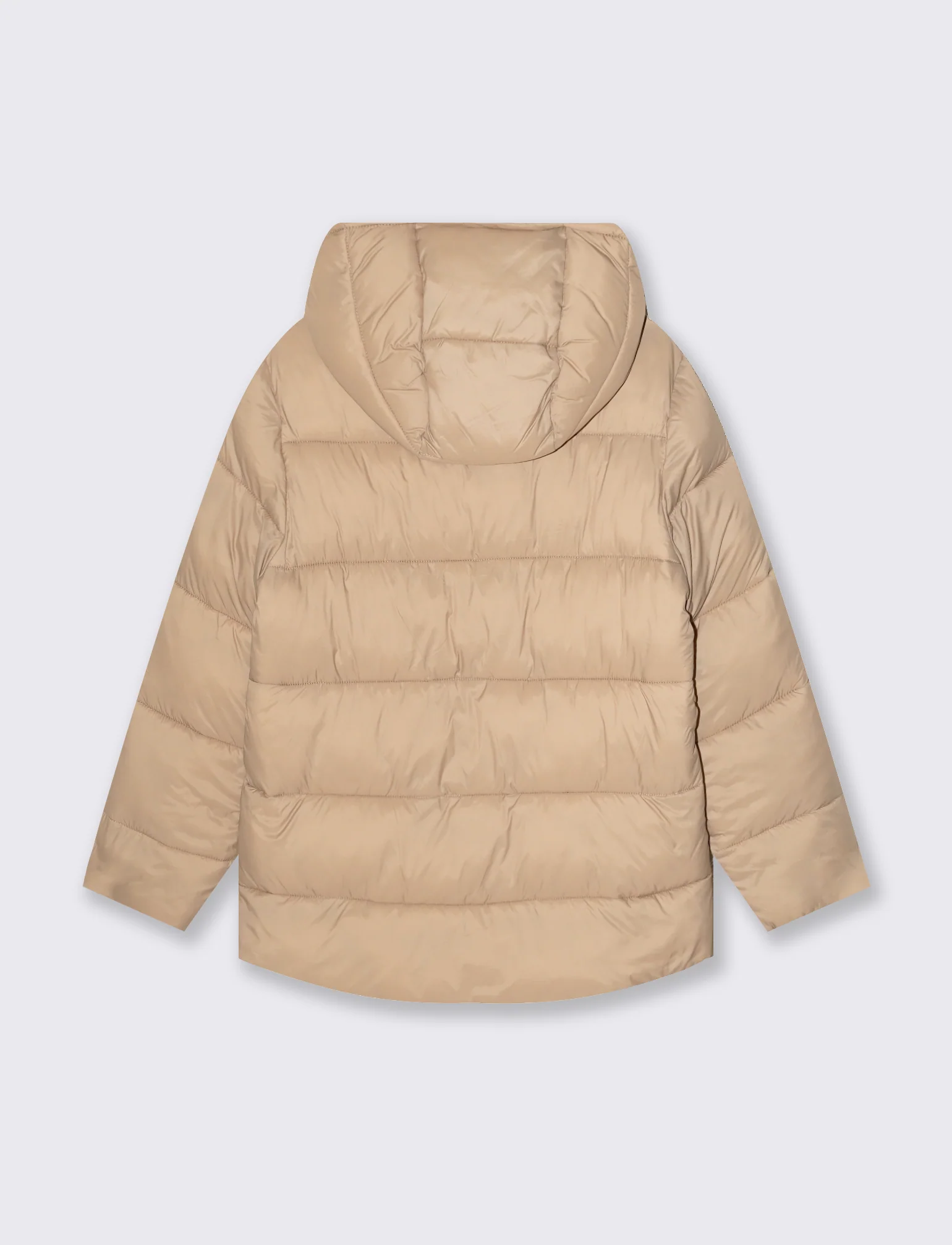 GIUBOTTO INBOTTITO CON CAPPUCCIO - Beige - Image 2