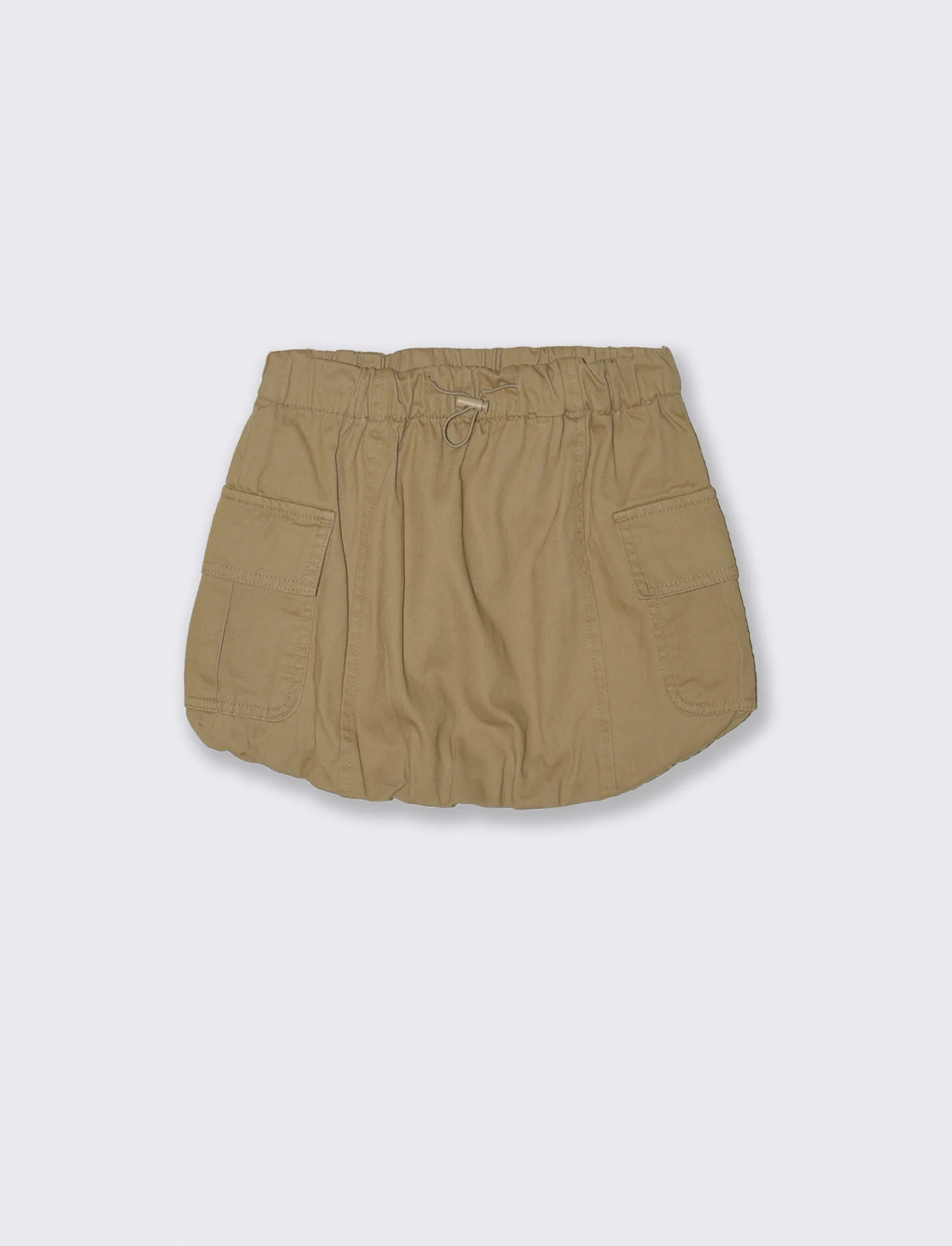 Gonna a palloncino - Beige biscotto - Image 3