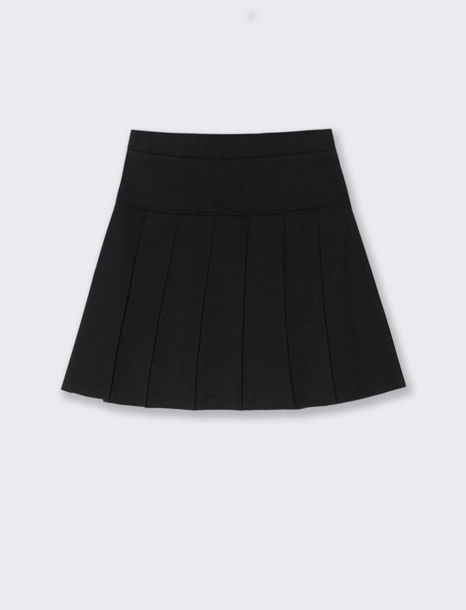 Gonna a pieghe - Nero - Image 2
