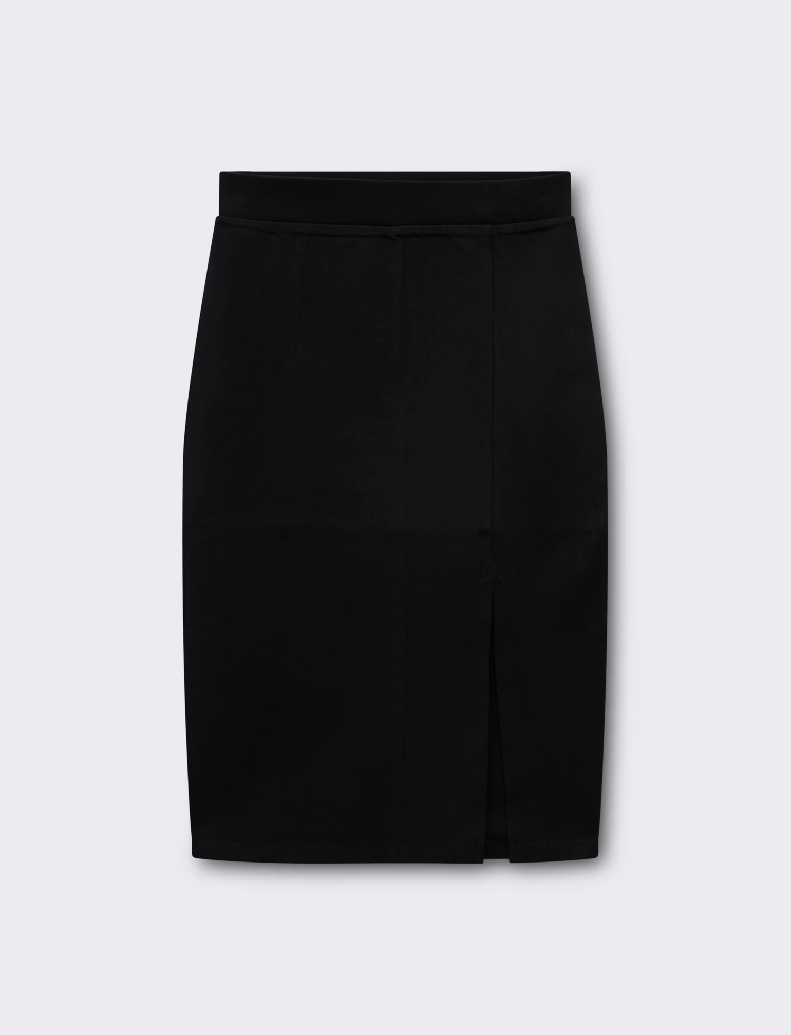 Gonna basica longuette da donna - Nero - Image 4