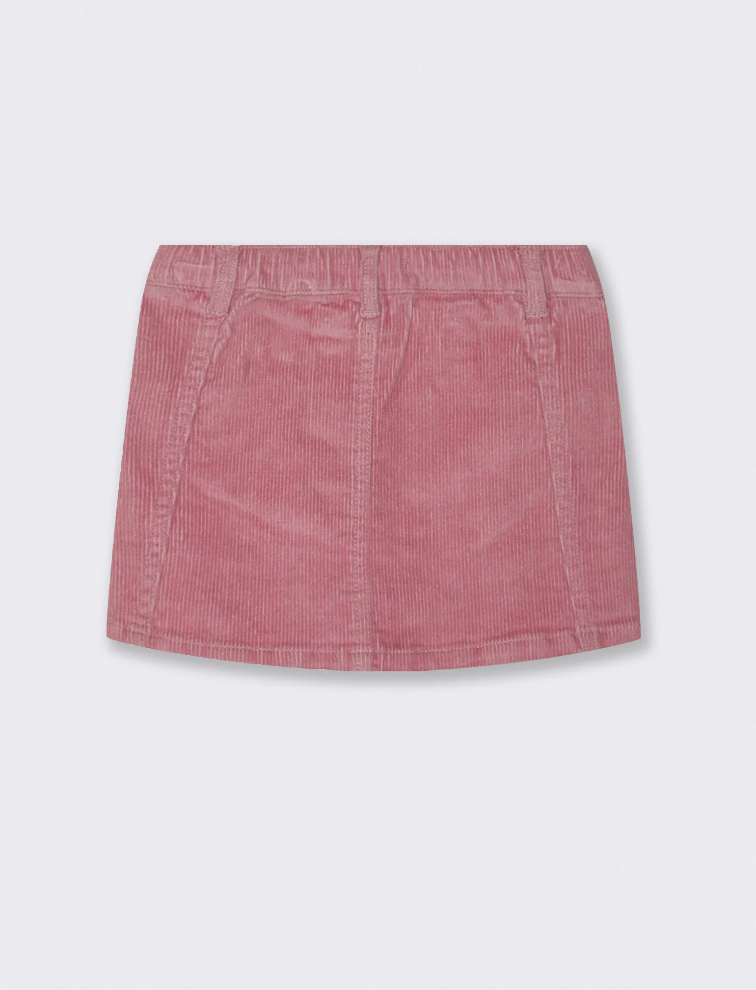 Gonna di velluto - Rosa cipolla - Image 2