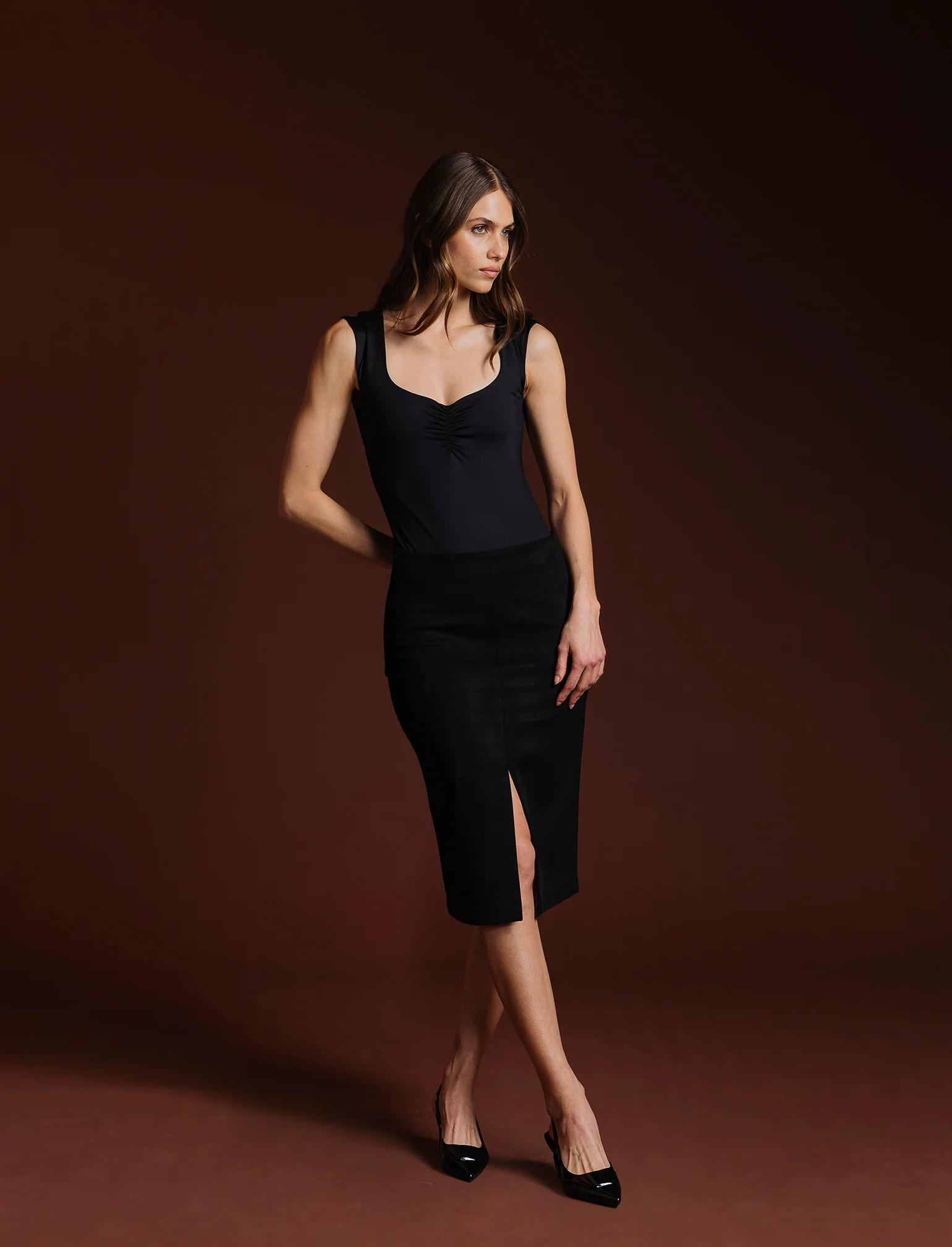 GONNA LONGUETTE - Nero - Image 3