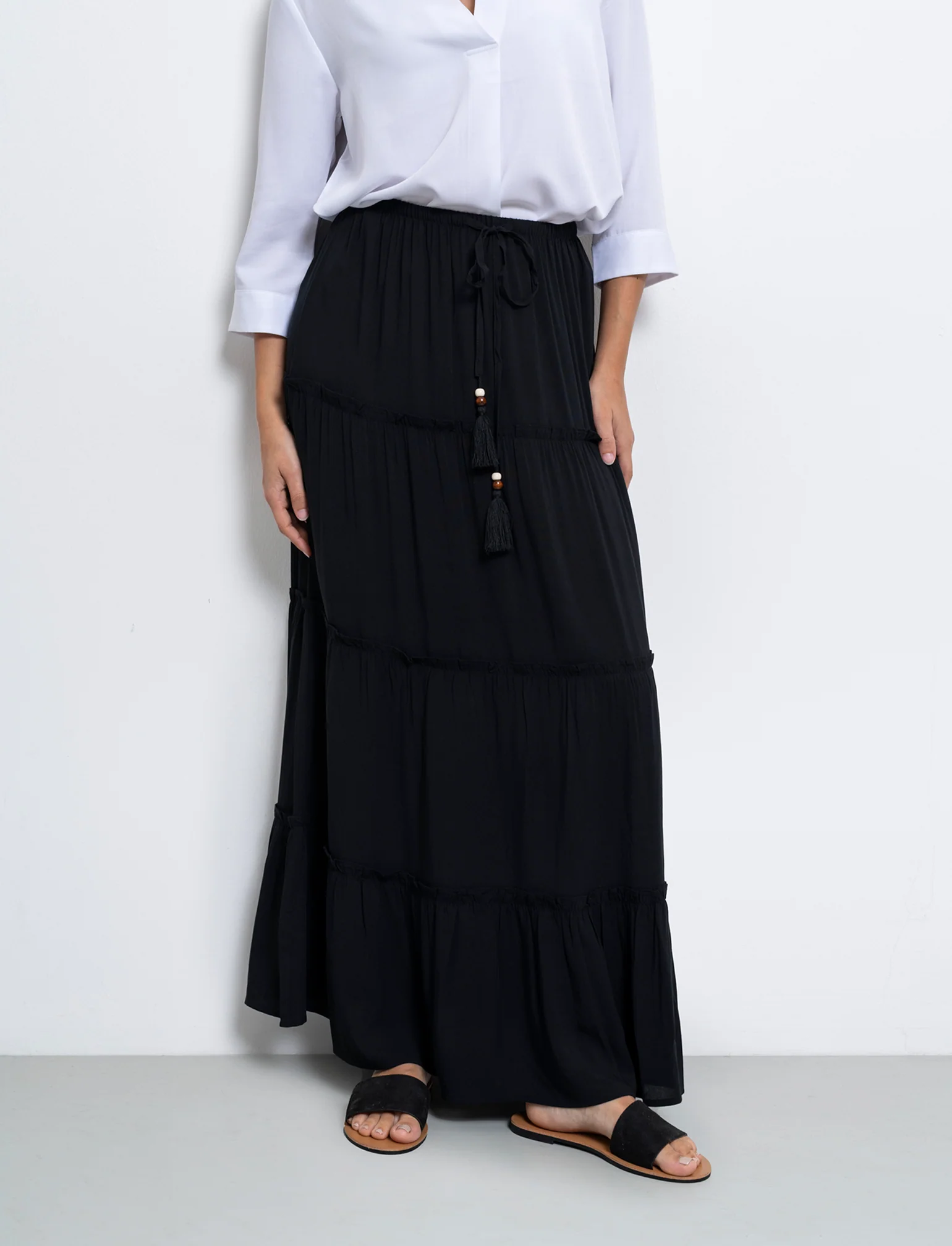 Gonna lunga da donna - Nero