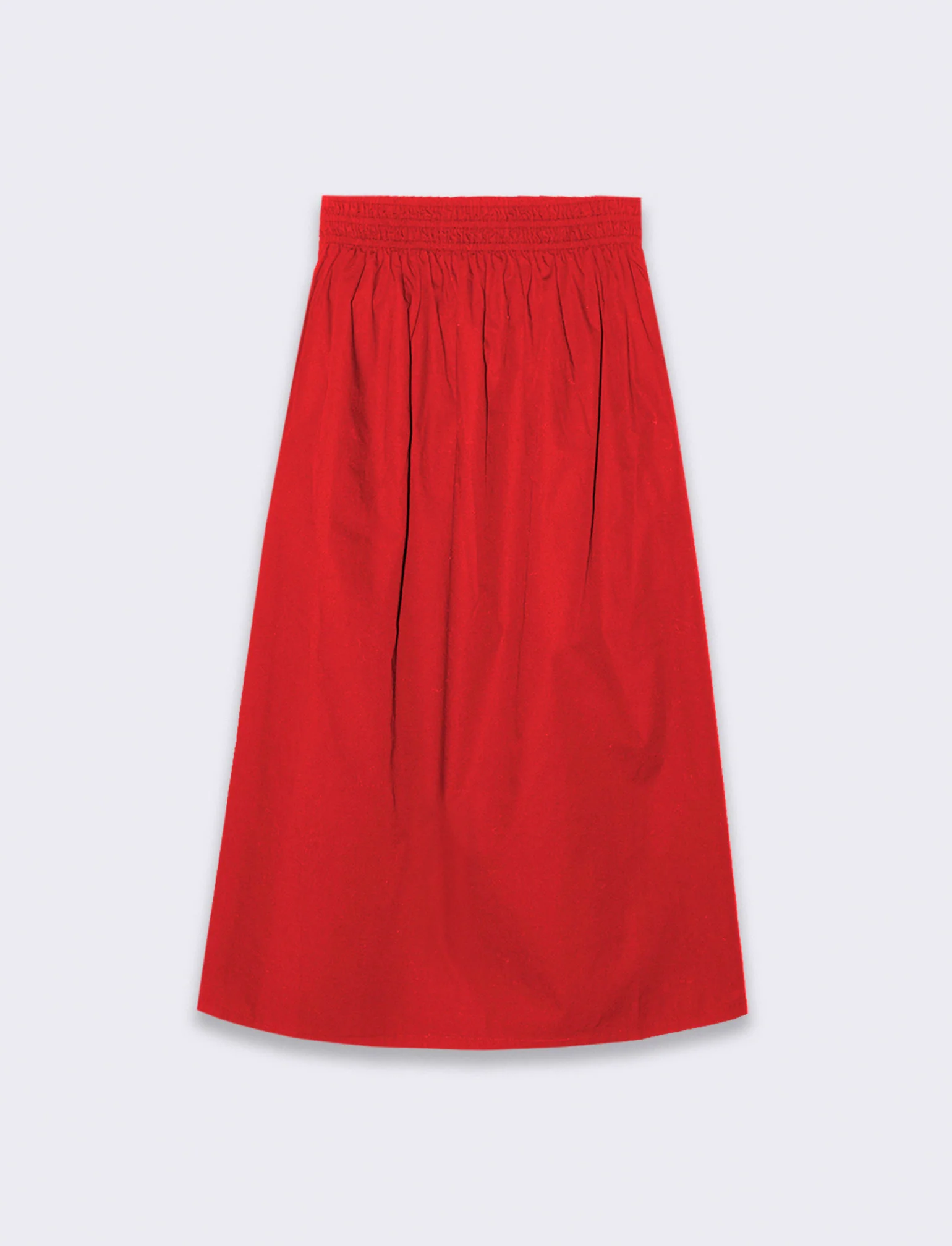 Gonna lunga da donna - Rosso scarlatto - Image 4