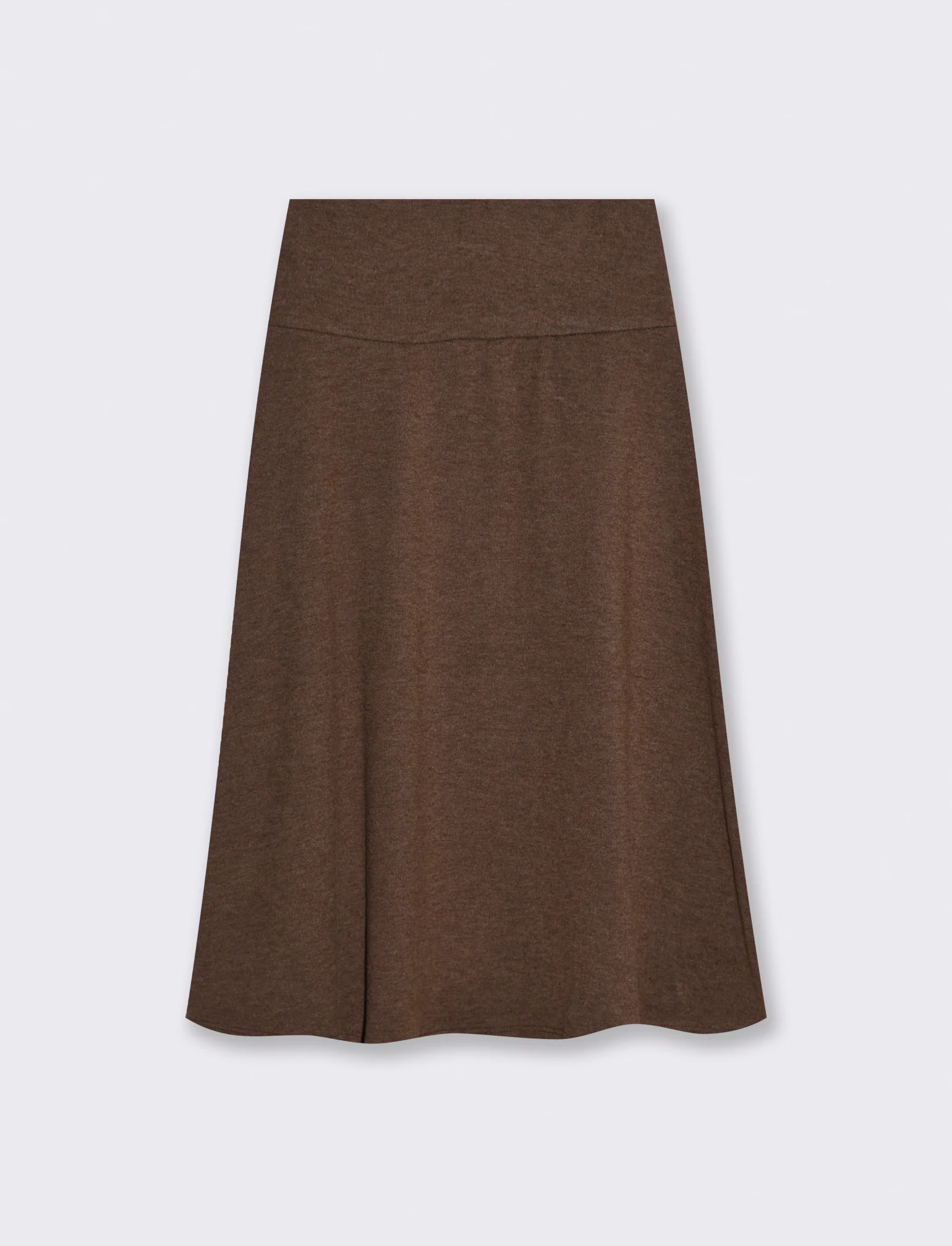 Gonna midi in maglia - Moro