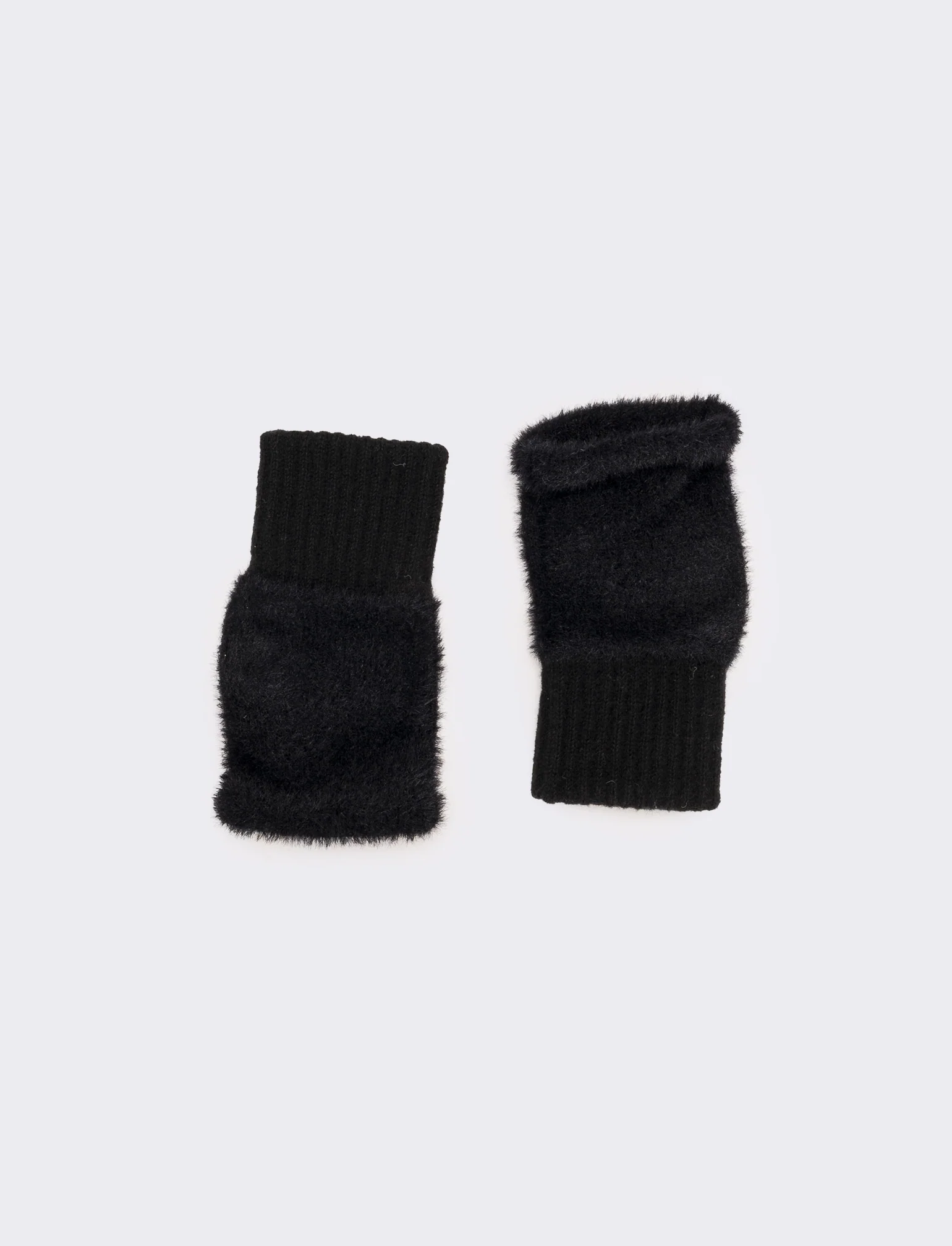 Guanti senza dita elastici donna - Nero - Image 2