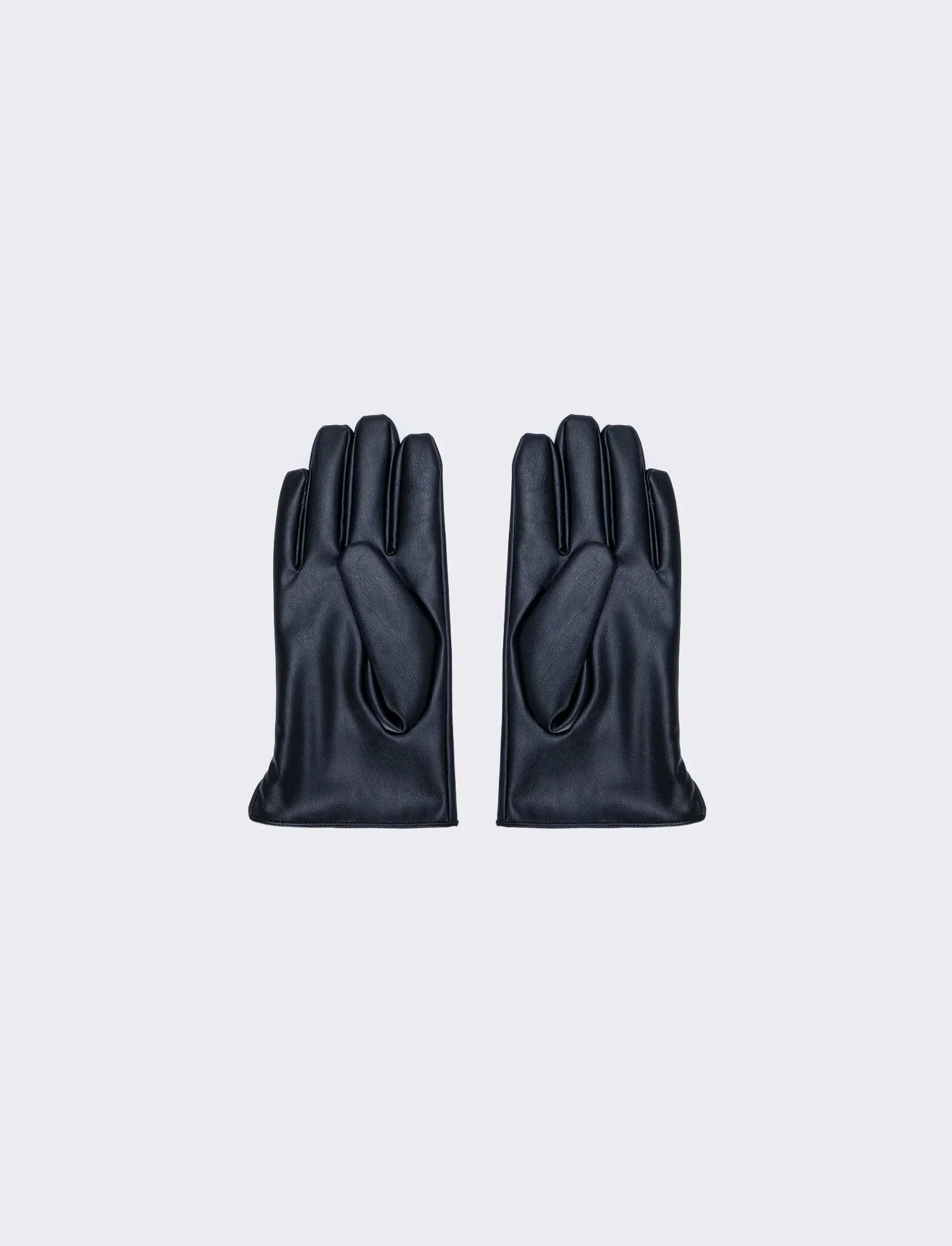 Guanti uomo effetto pelle touch eleganti - Nero