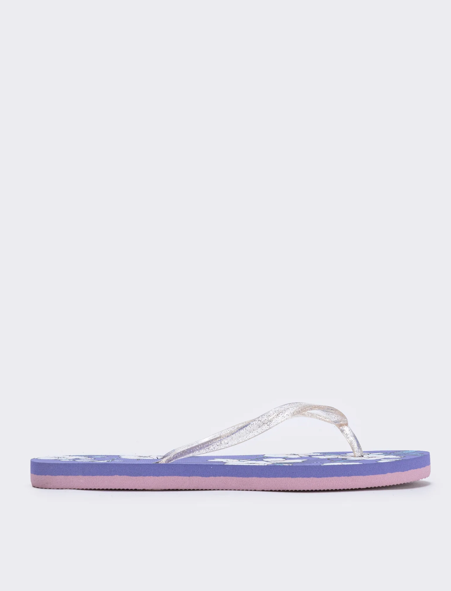 Infradito floreali da in PVC - Rosa