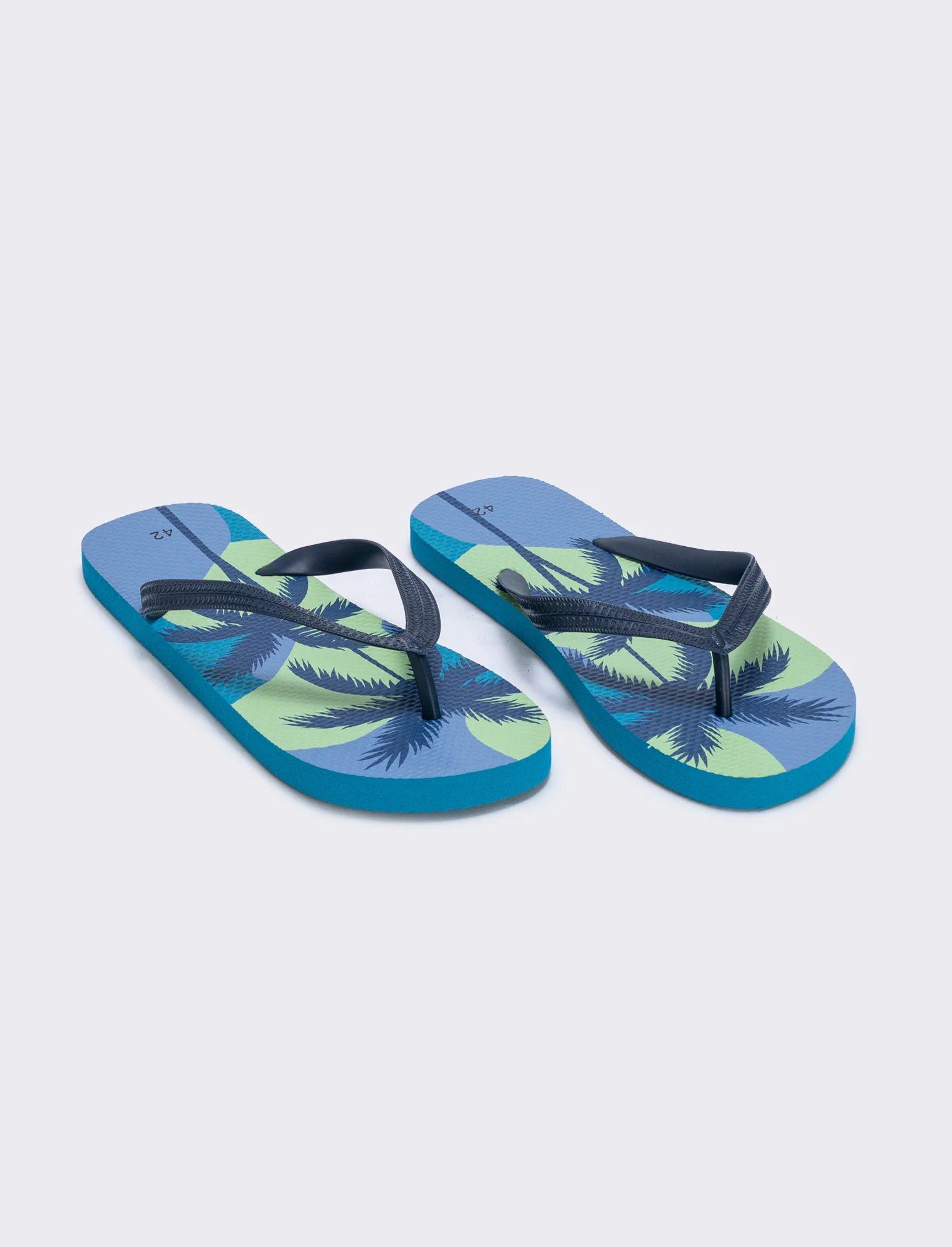 Infradito Island da uomo in pvc colori - Blu - Image 2